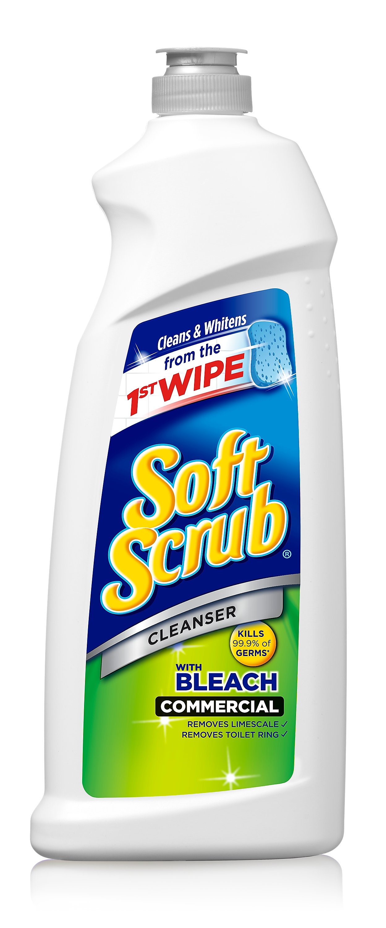 Soft Scrub Commercial Kitchen & Bathroom Cleanser, 36 Oz.