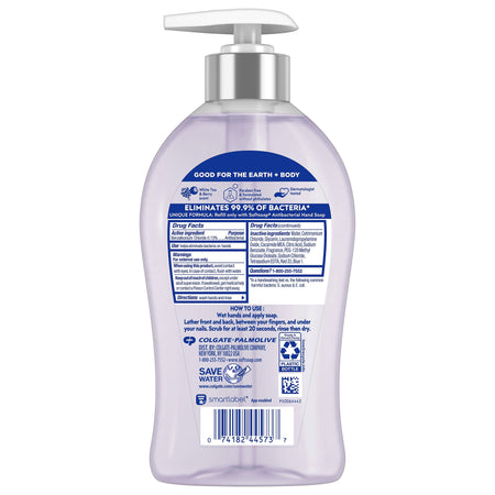 Softsoap Antibacterial Liquid Hand Soap, White Tea & Berry Fusion, 11.25 Oz.