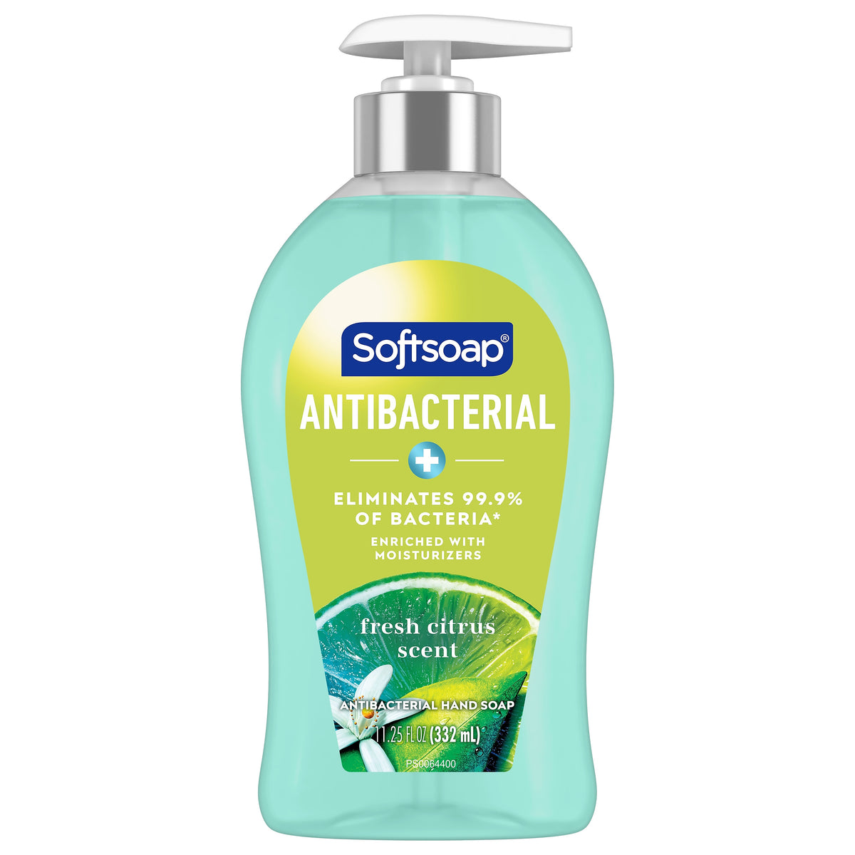 Softsoap Antibacterial Liquid Soap, Fresh Citrus Scent, 11.25 Fl. Oz., 6/Carton