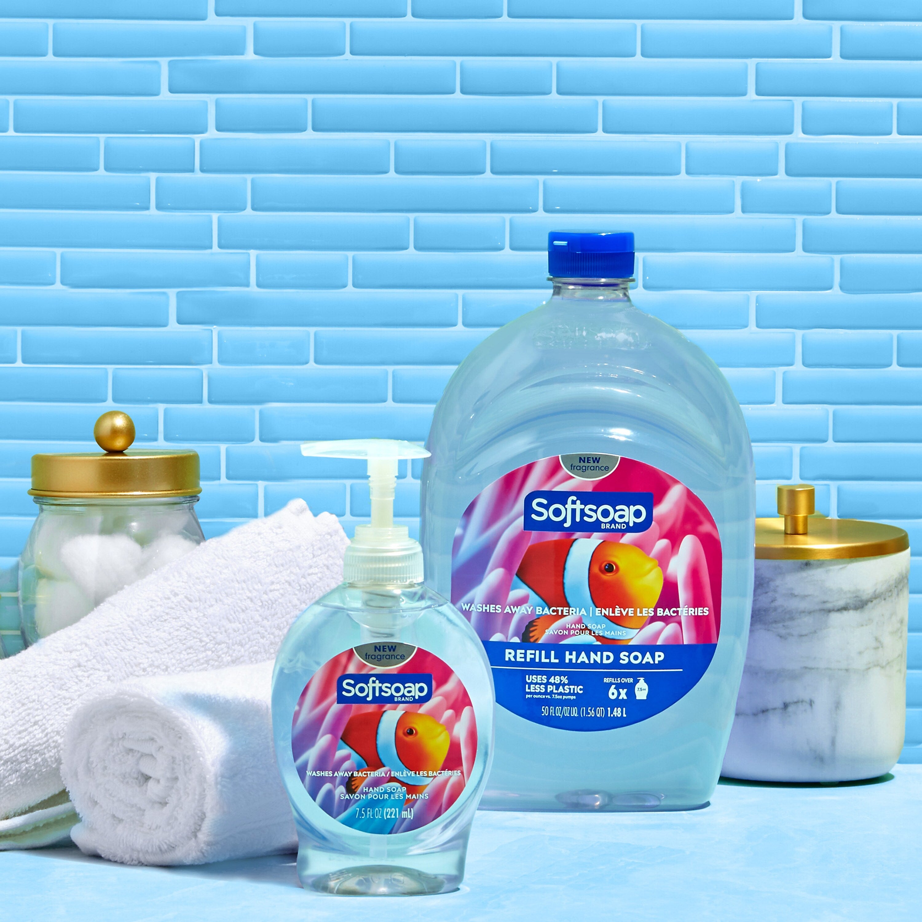 Softsoap Aquarium Liquid Hand Soap, Fresh Scent