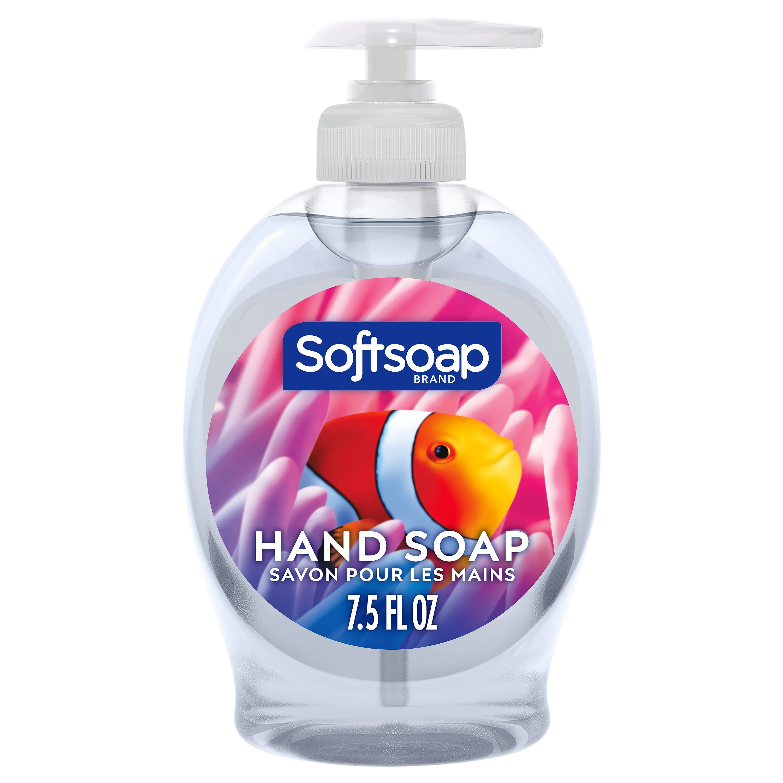 Softsoap Aquarium Series Liquid Hand Soap Pump, 7.5 oz., 6/Carton