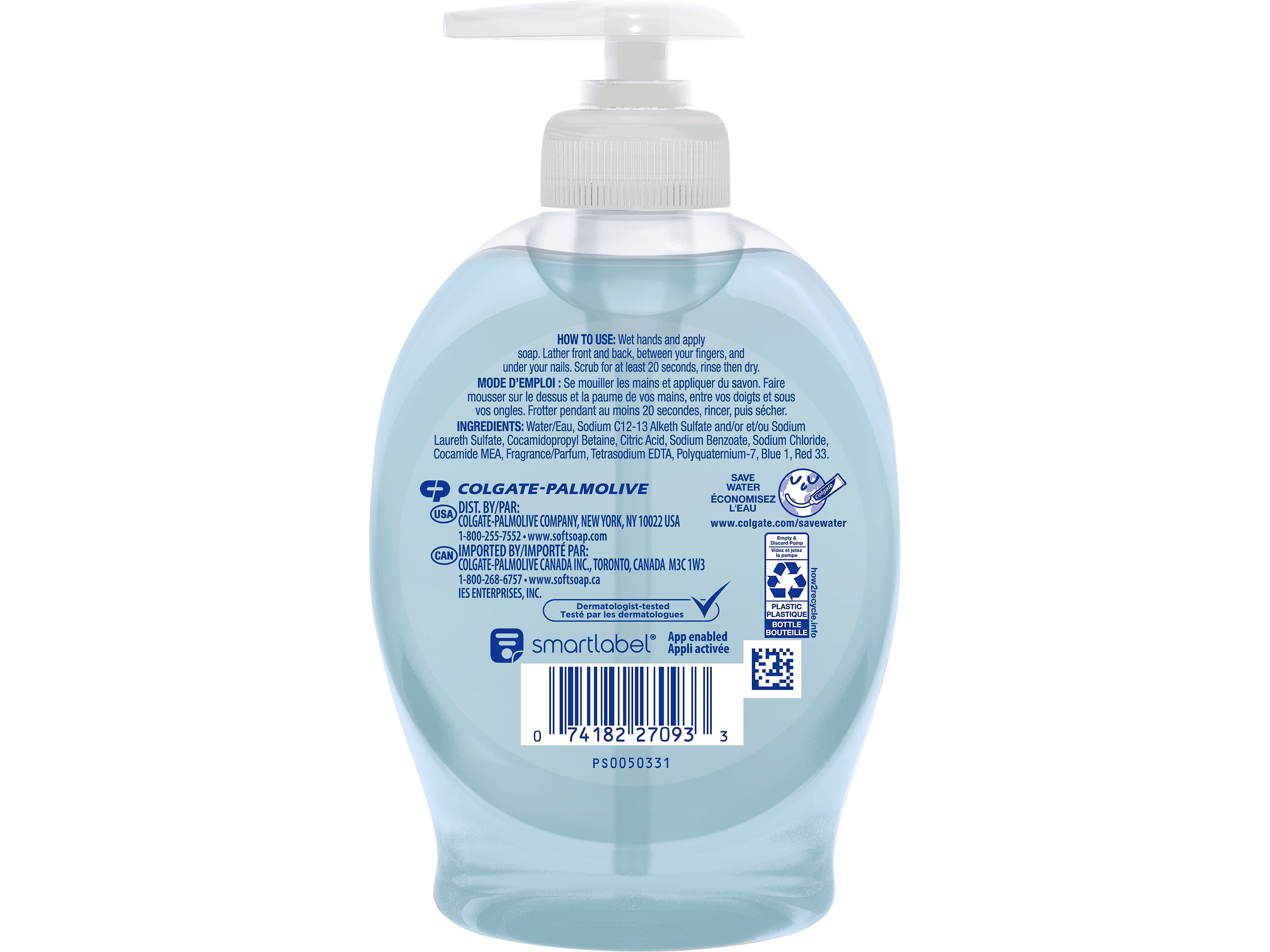 Softsoap Liquid Hand Soap, Fresh Breeze Scent, 7.5 Fl. Oz., 6/Carton