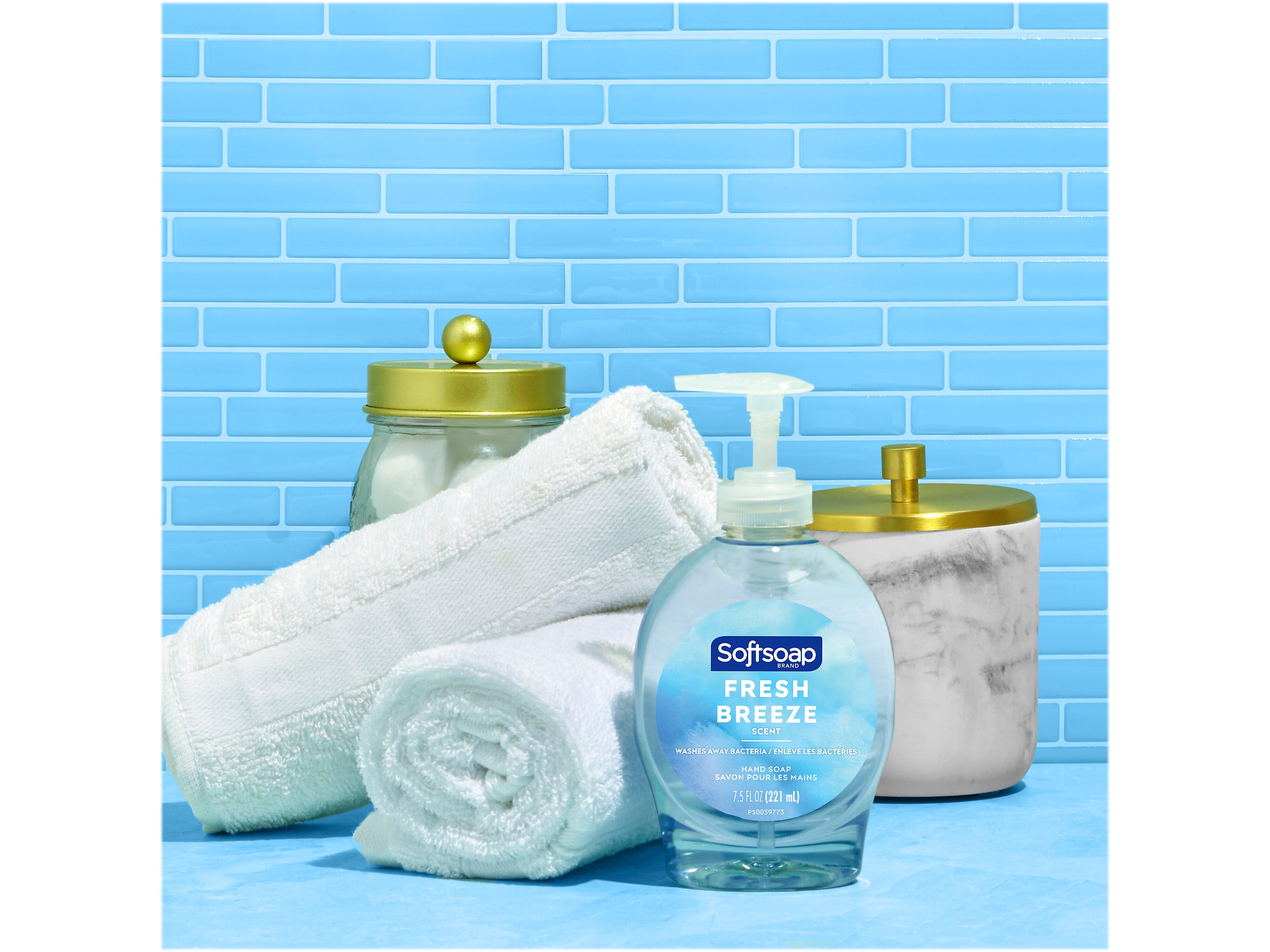Softsoap Liquid Hand Soap, Fresh Breeze Scent, 7.5 Fl. Oz., 6/Carton