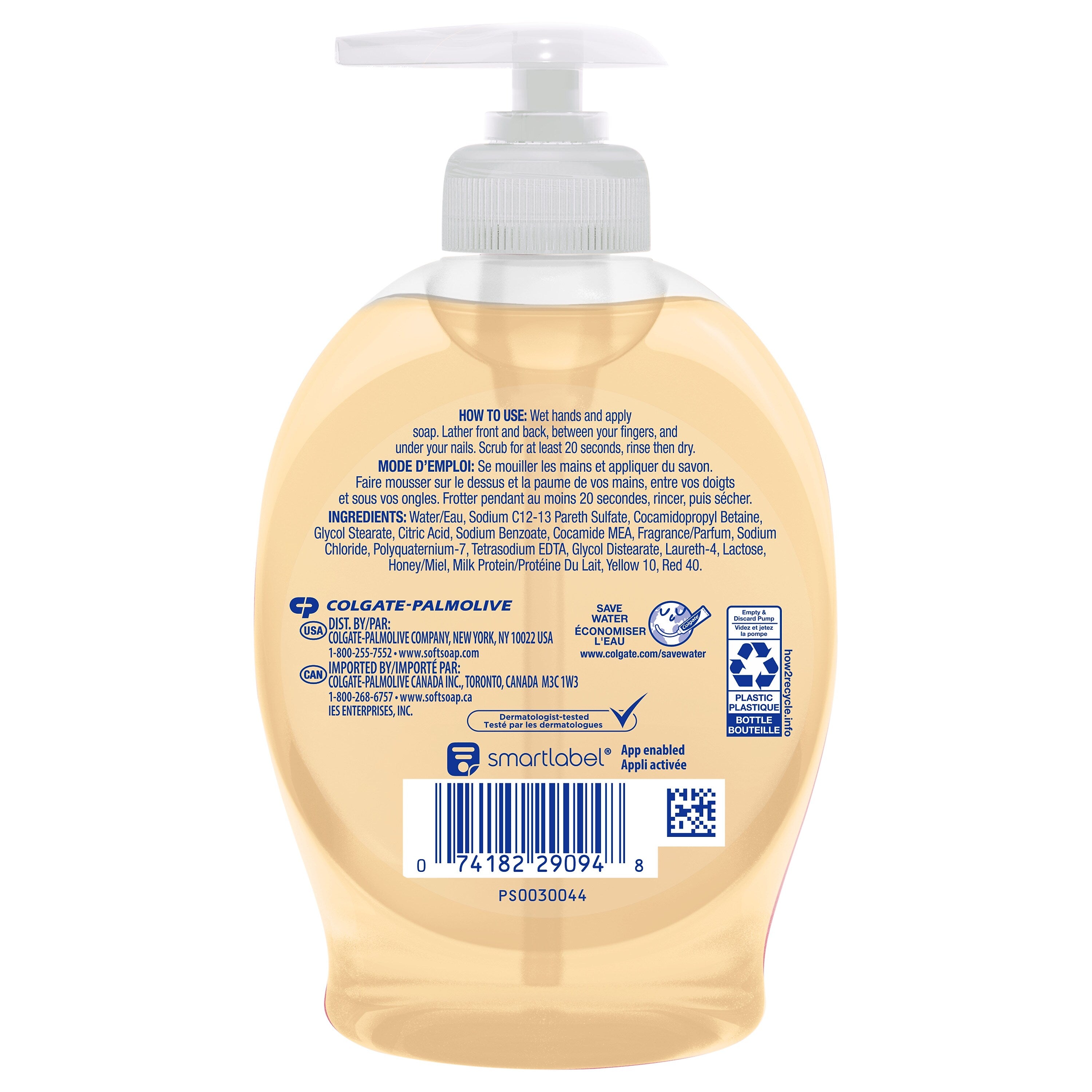 Softsoap Liquid Hand Soap, Milk & Golden Honey Scent