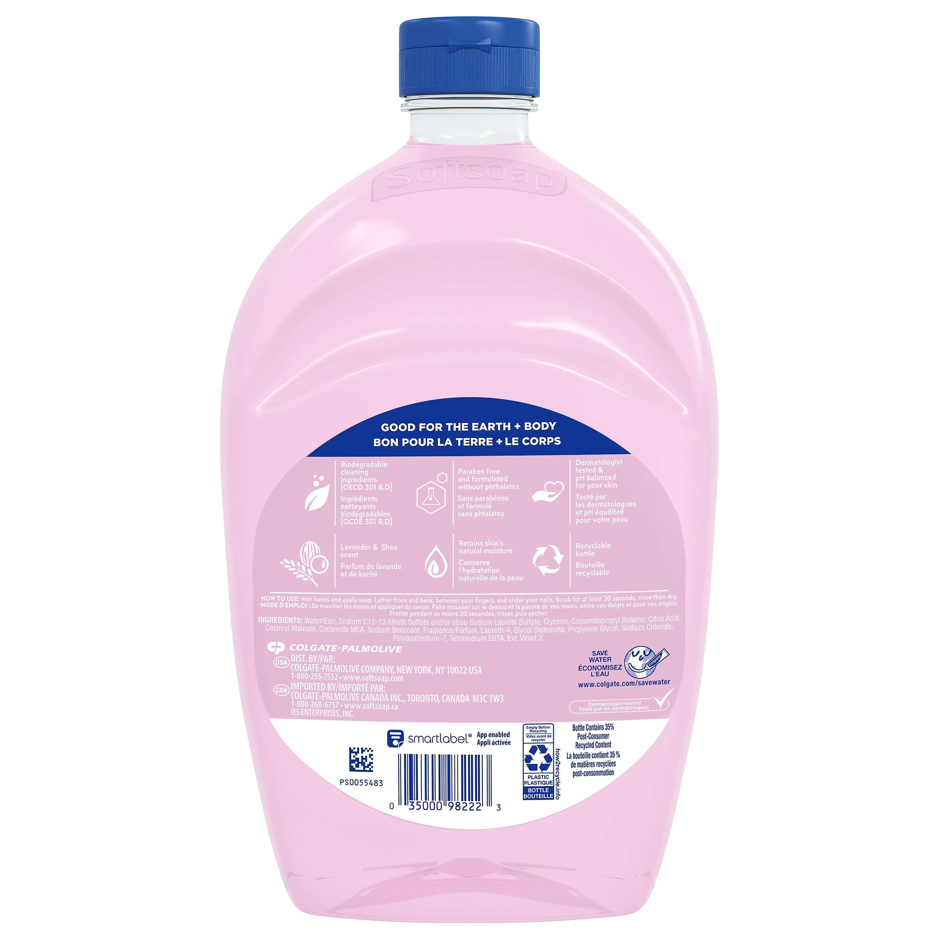 Softsoap Liquid Hand Soap Refill, Lavender & Shea Butter Scent, 50 Fl. Oz.