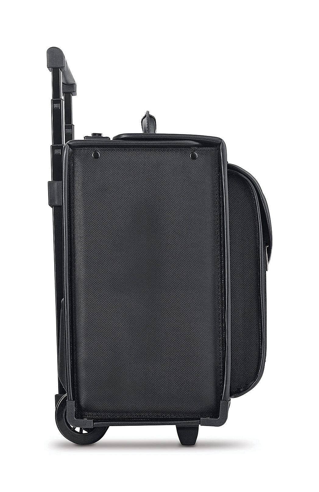 Solo New York Classic Laptop Rolling Briefcase, Black Polyester