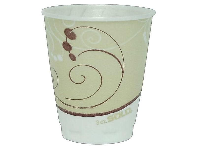 Solo Symphony® Trophy® Plus™ Hot/Cold Cups, 8 Oz., Multicolor, 50/Pack