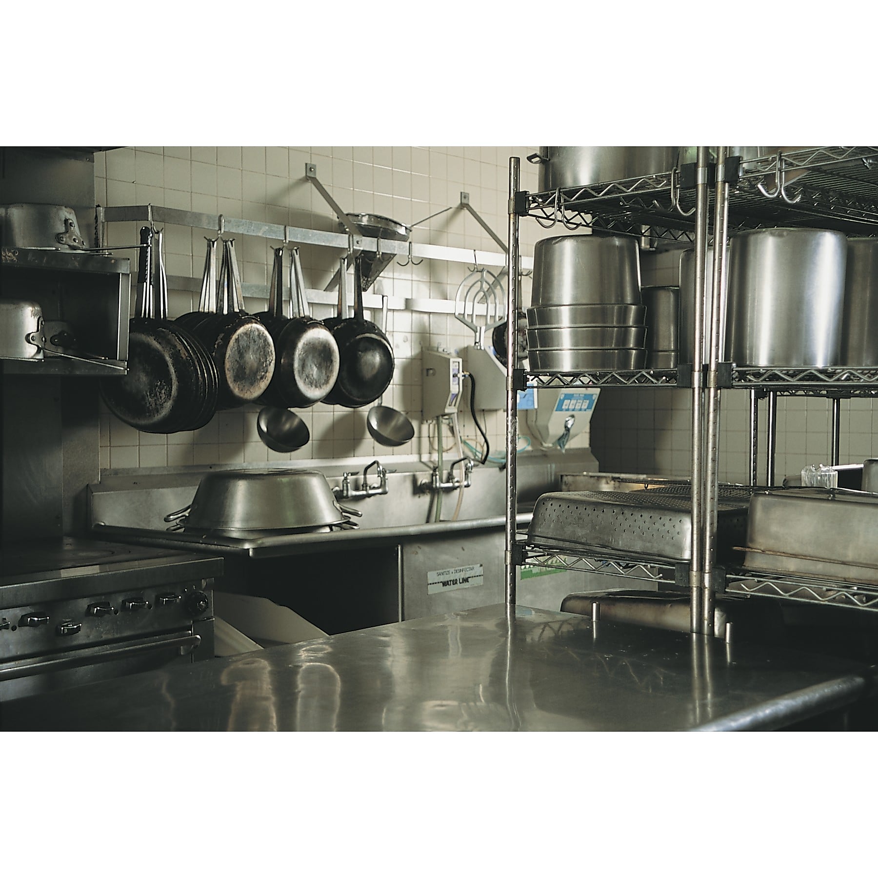 S.O.S All Surface Scrubber Sponge, 12/Case