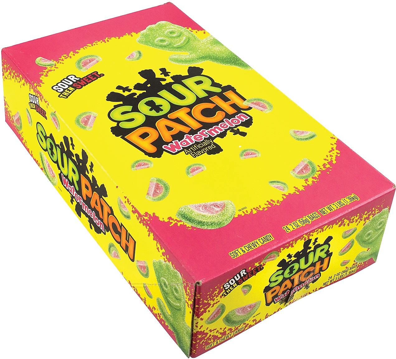 Sour Patch Kids Watermelon, 2 oz, 24/Pack