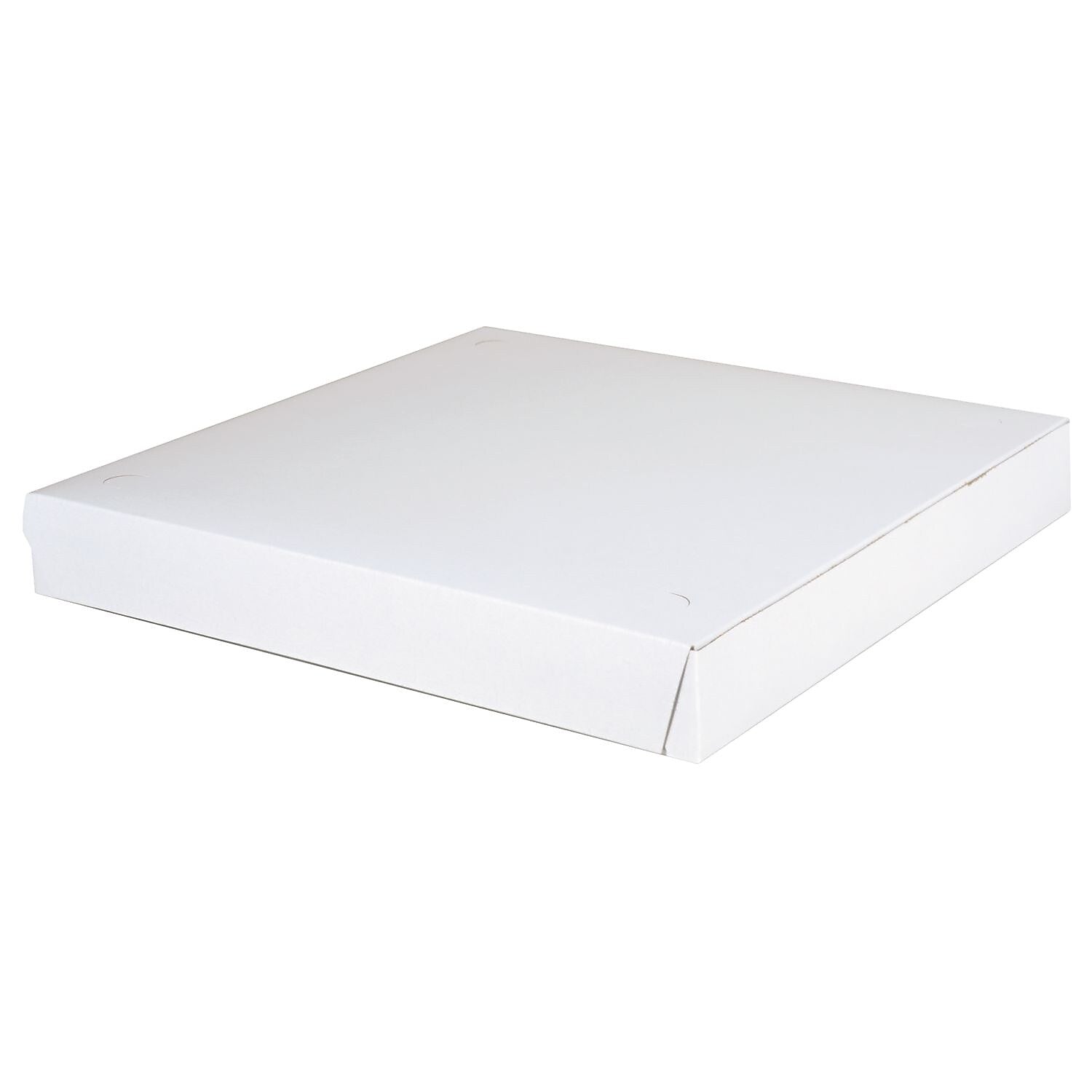 Southern Champion® White Pizza Boxes, 14x14x1-7/8