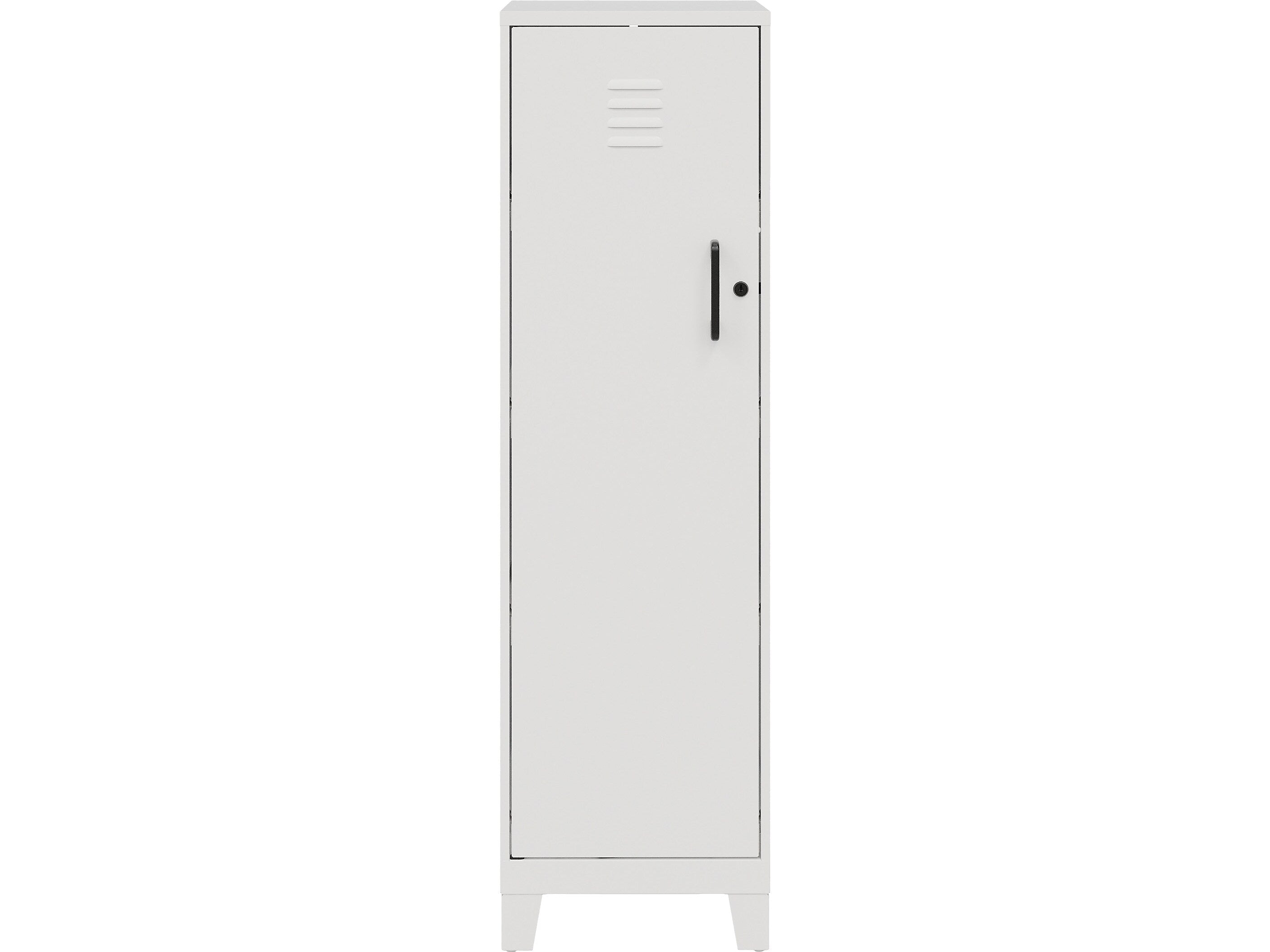 Space Solutions 49.38" Pearl White Storage Locker