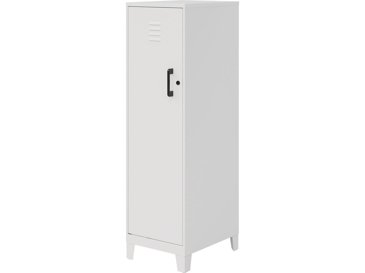 Space Solutions 49.38" Pearl White Storage Locker