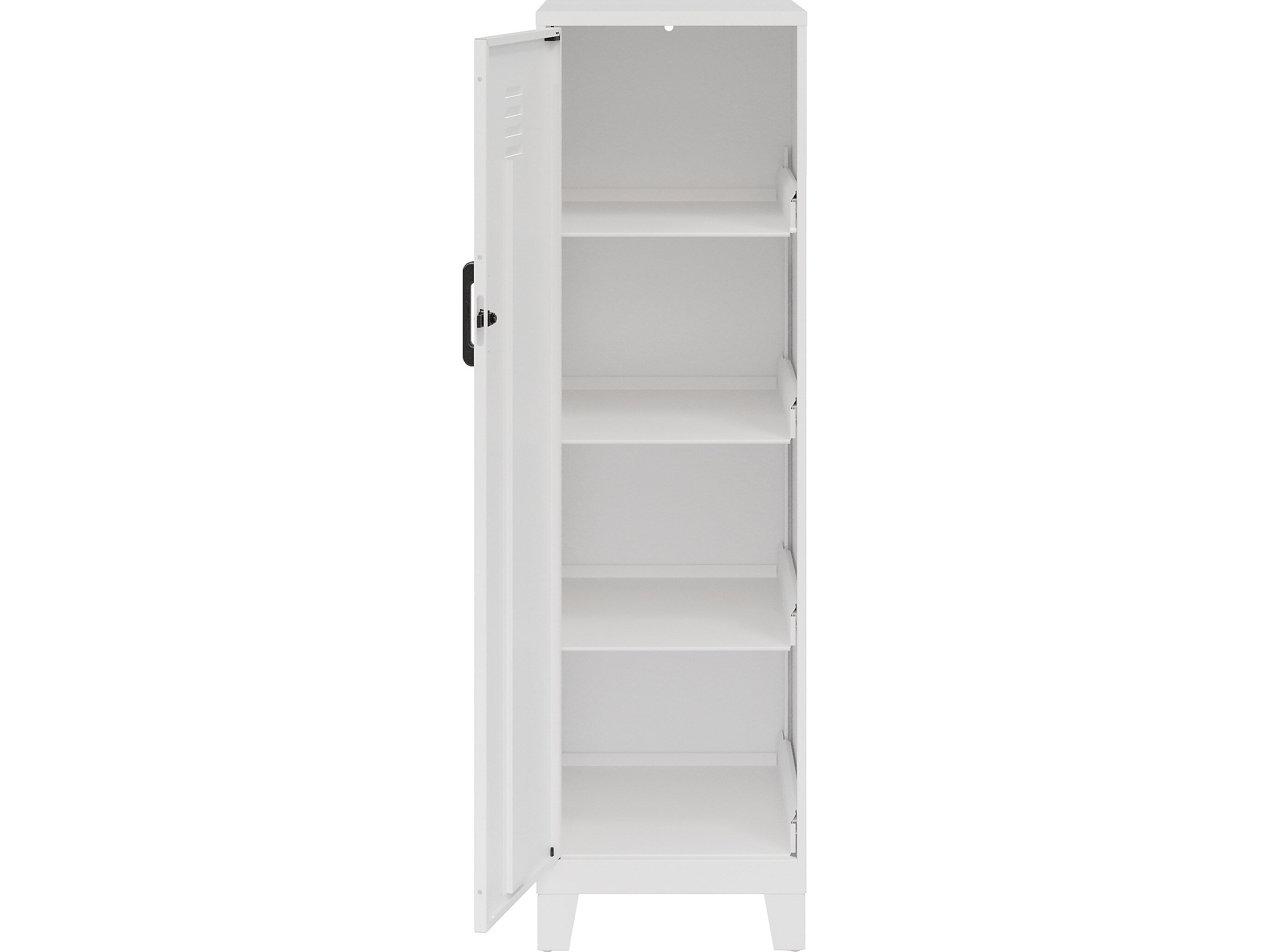 Space Solutions 49.38" Pearl White Storage Locker