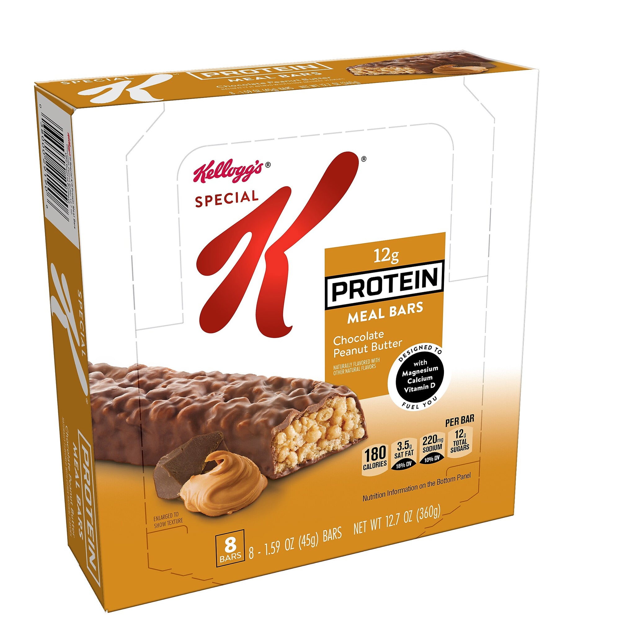 Special K Chocolate Peanut Butter Protein Bar, 1.59 oz., 8 Bars/Box