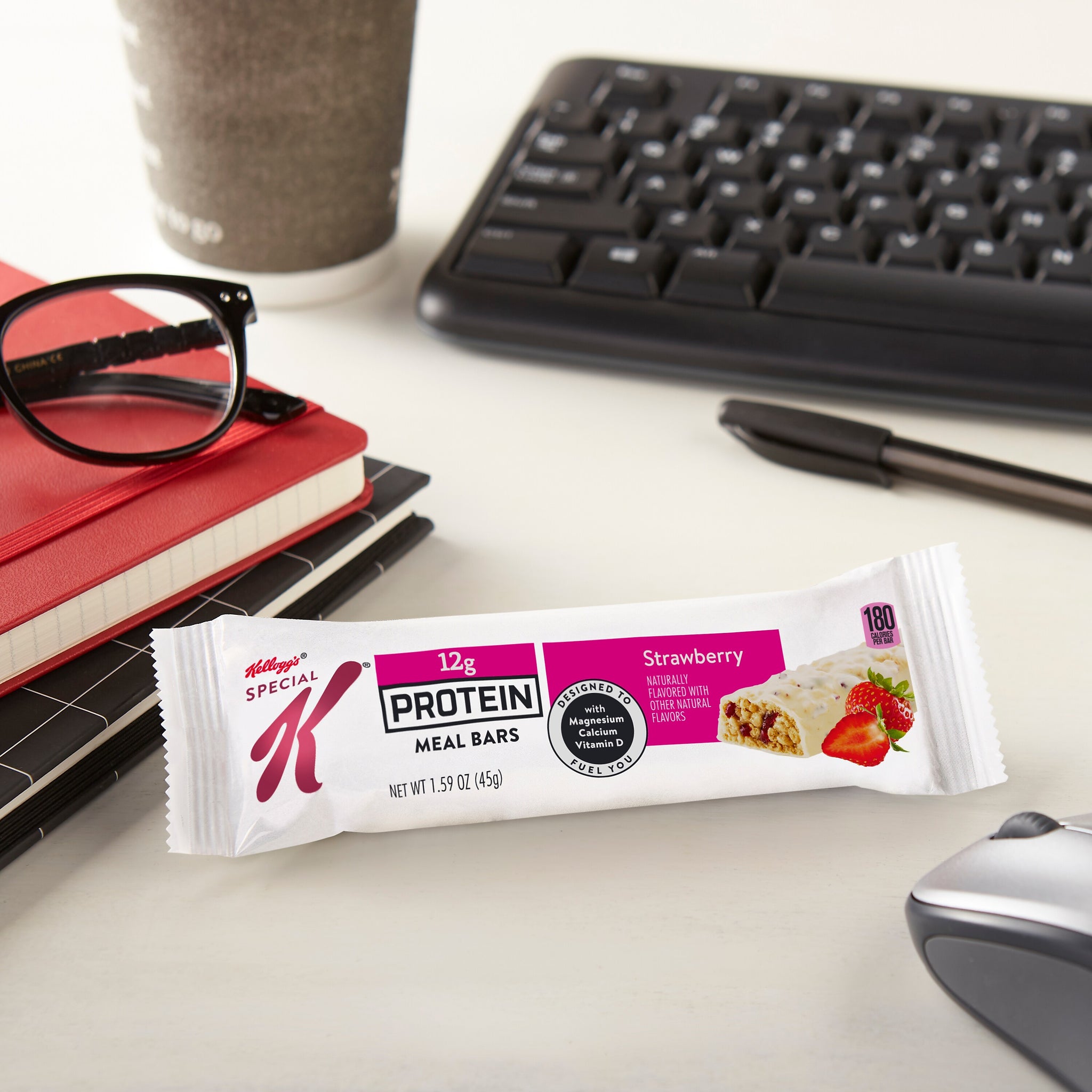 Special K Strawberry Protein Bar, 1.59 oz., 8 Bars/Box
