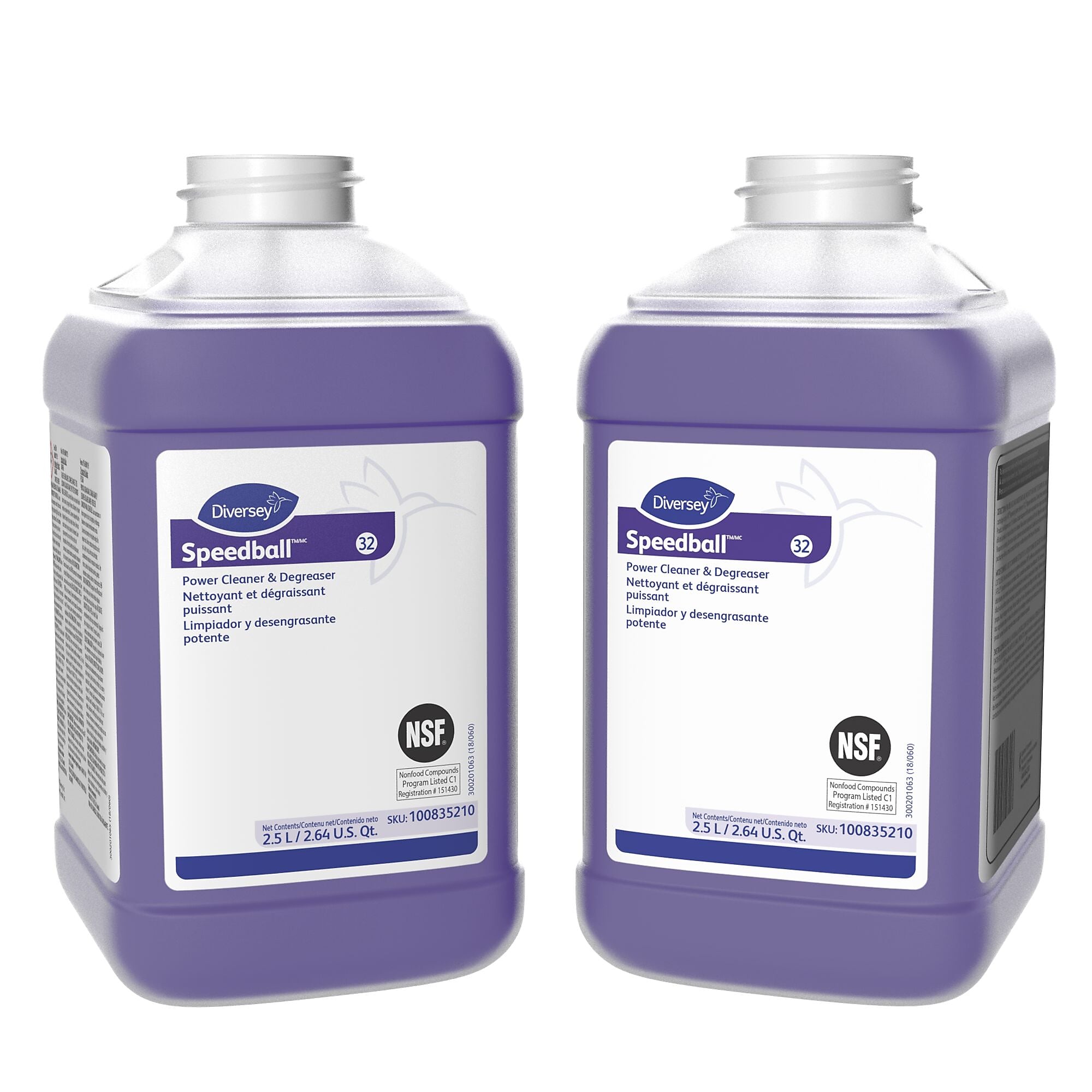 Speedball 2000 Multipurpose Cleaner for Diversey J-Fill, Citrus, 2.5 L / 2.64 U.S. Qt., 2/Carton