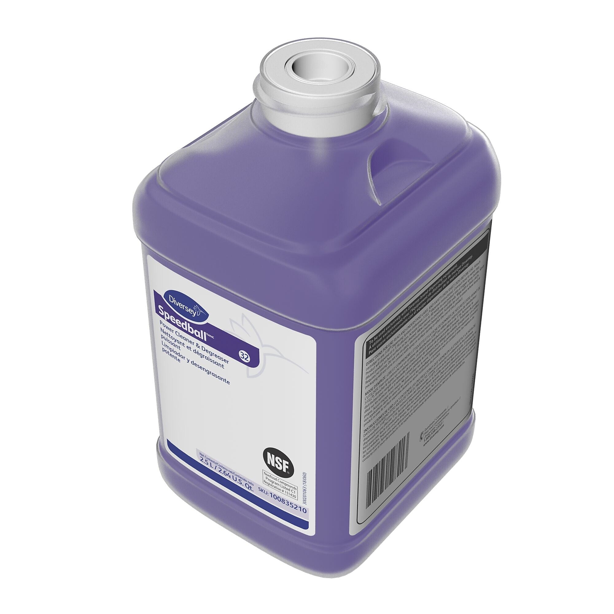 Speedball 2000 Multipurpose Cleaner for Diversey J-Fill, Citrus, 2.5 L / 2.64 U.S. Qt., 2/Carton