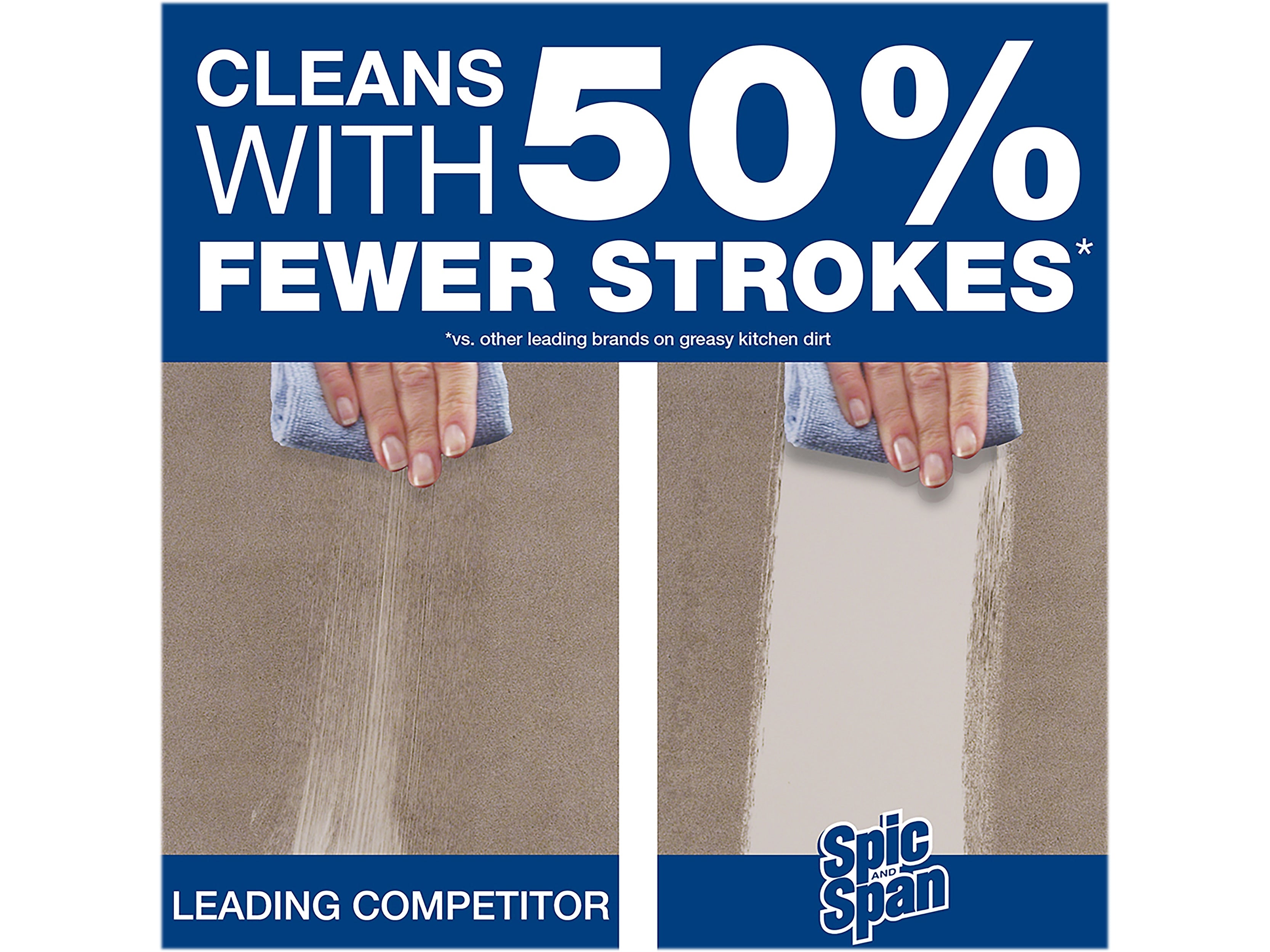 Spic & Span Disinfecting All-Purpose Spray and Glass Cleaner, Fresh Scent, 32 Fl. Oz., 8/Carton