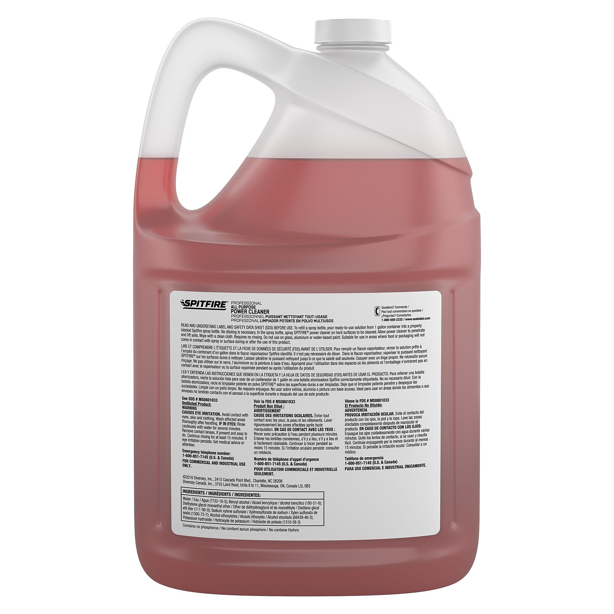 Spitfire Professional All Purpose Power Cleaner, 1 Gallon