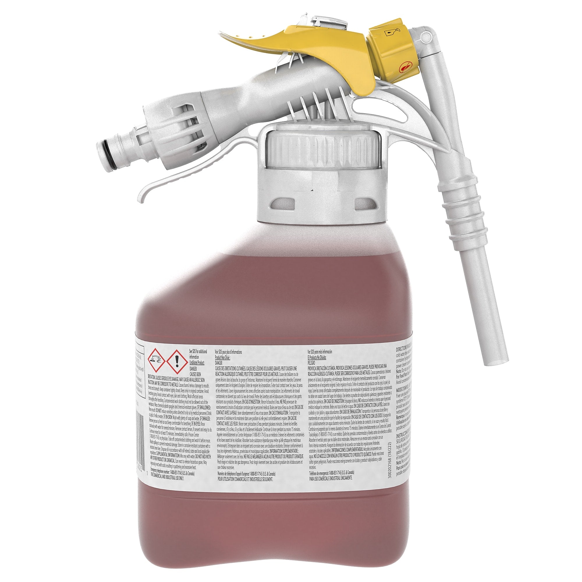 Spitfire SC Multipurpose Cleaner for Diversey RTD, Pine, 1.5 L / 1.58 U.S. Qt., 2/Carton
