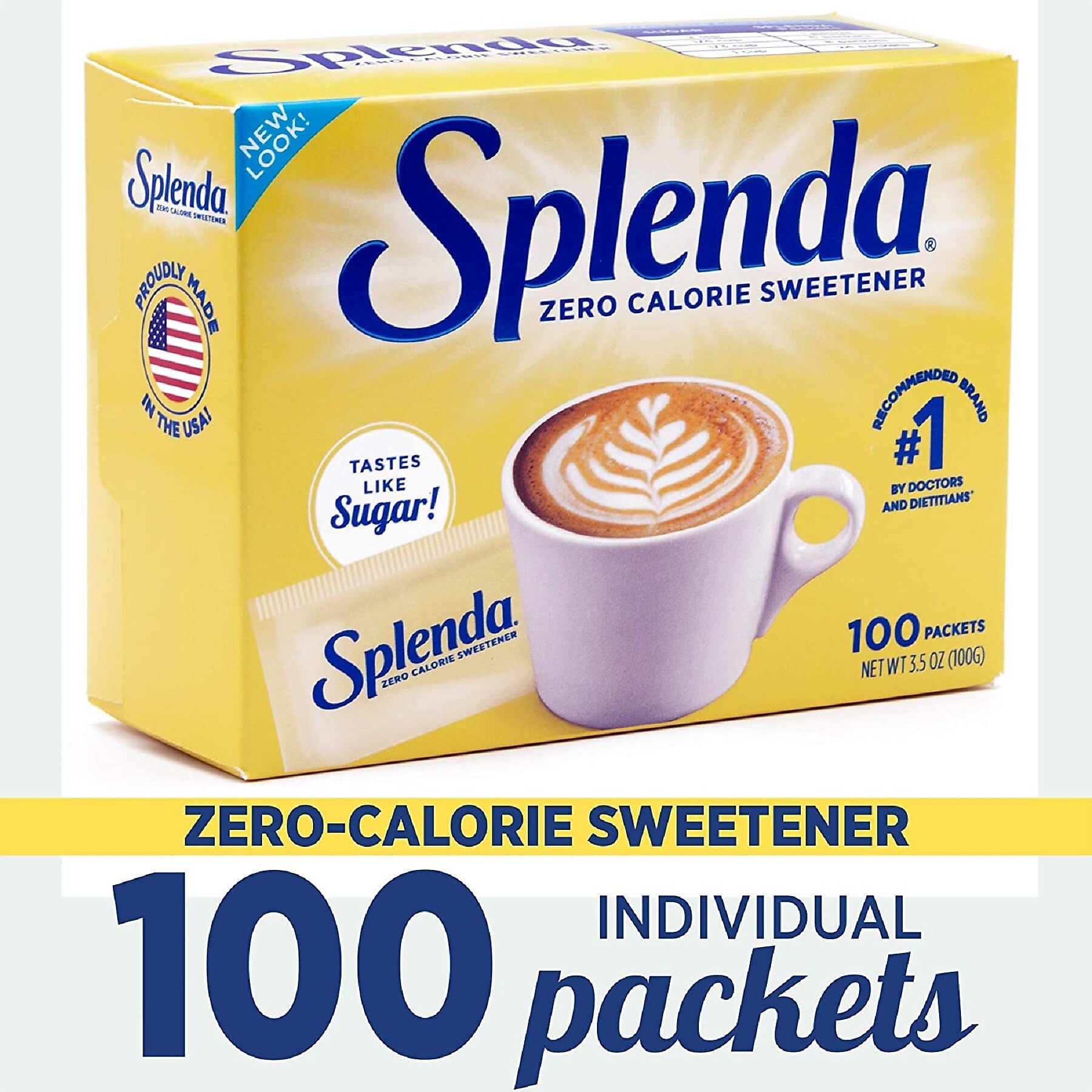 Splenda Artificial Sweeteners, 100/Box