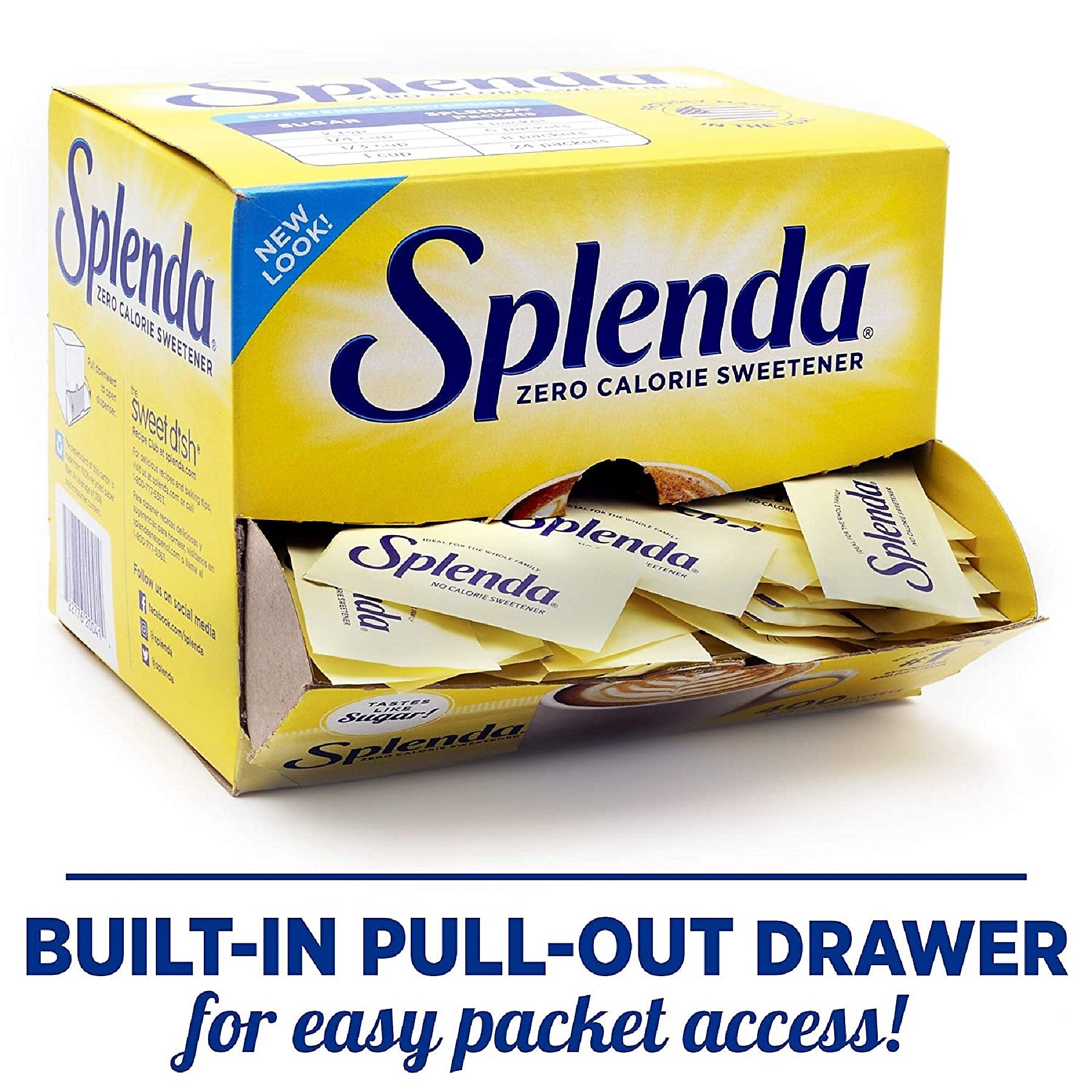 Splenda Artificial Sweeteners, 400/Box
