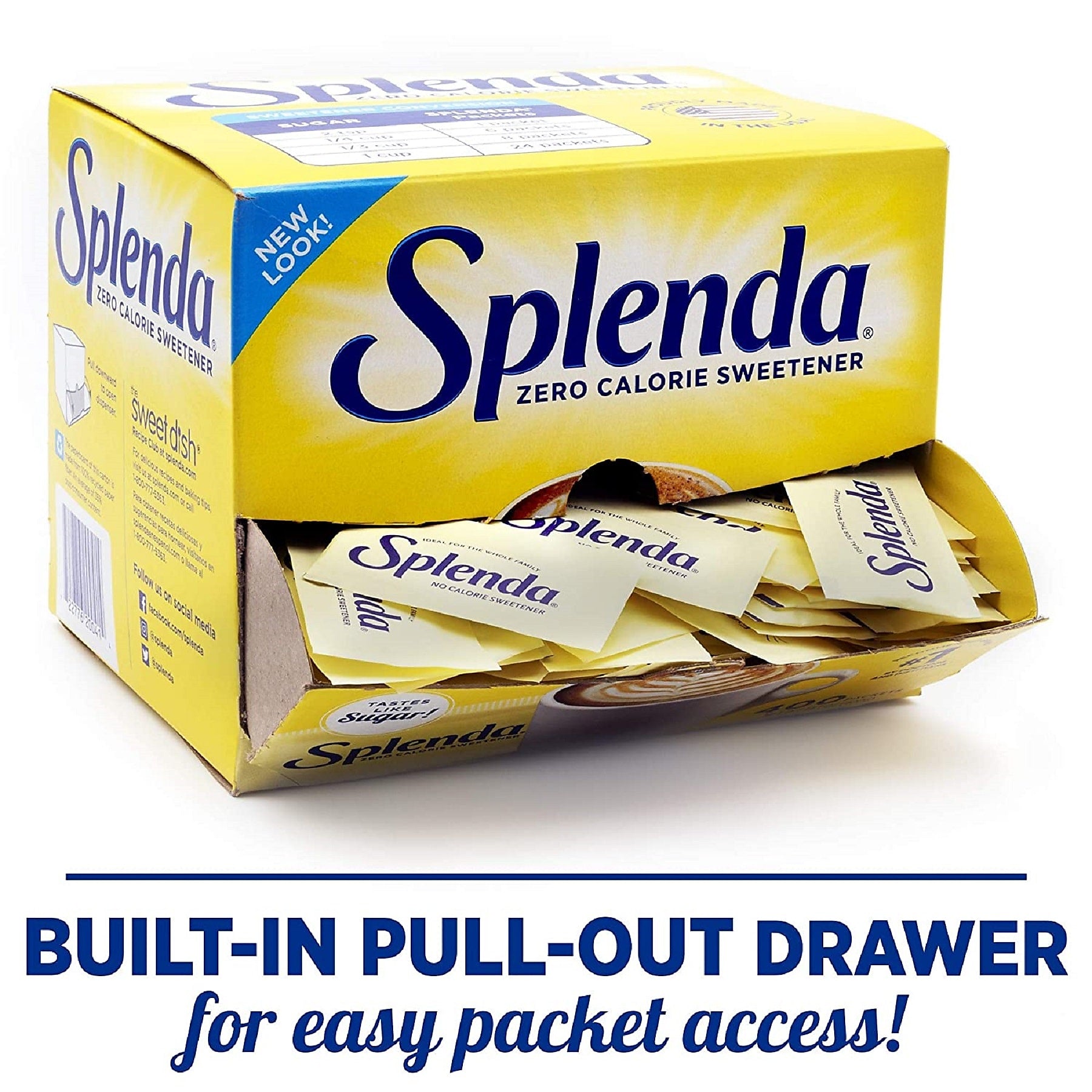 Splenda Artificial Sweeteners, 400/Box