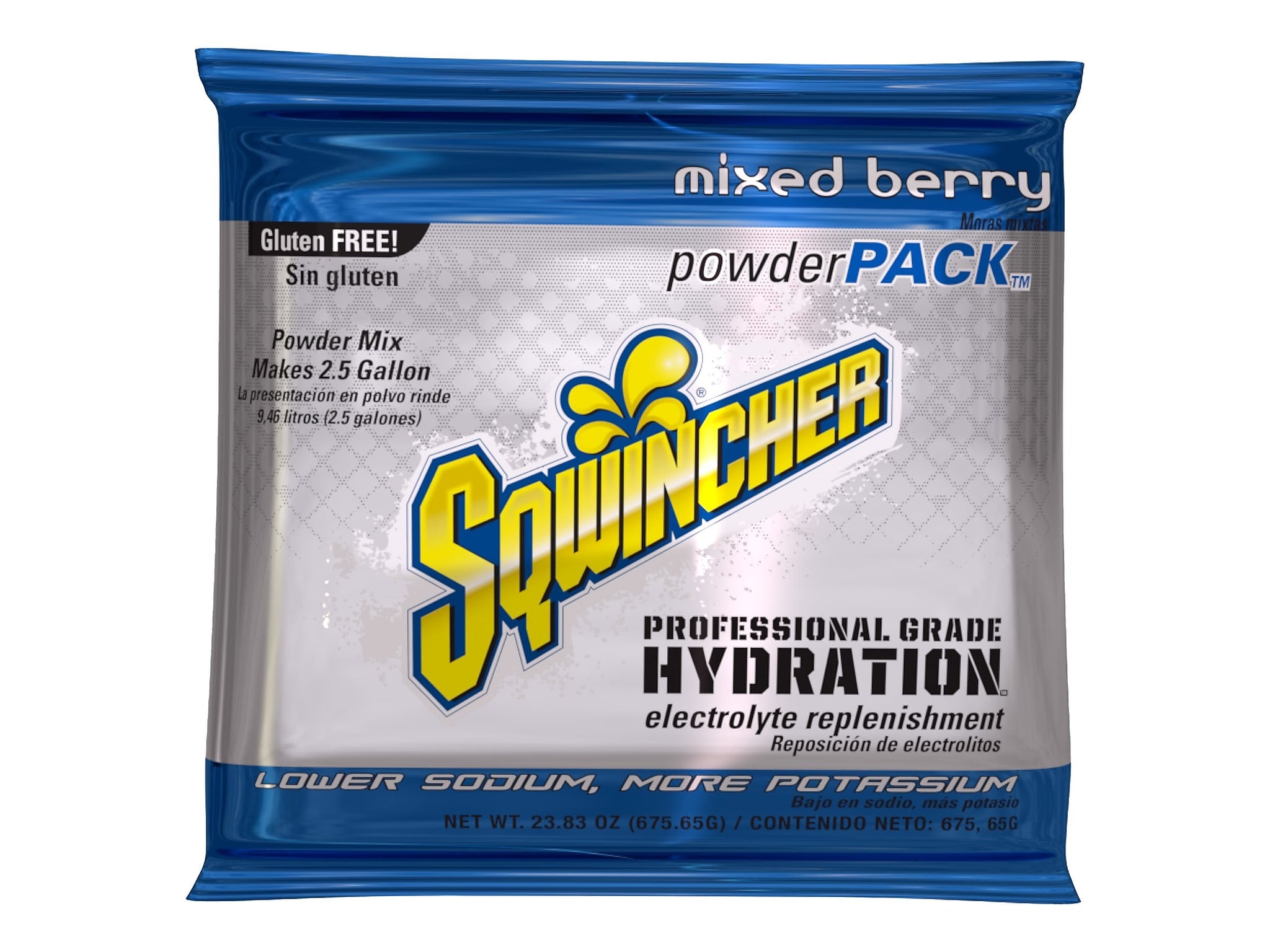 Sqwincher Powder Pack Assorted Flavors Powdered Sports Drink, 23.83 oz., 32 Packet/Carton