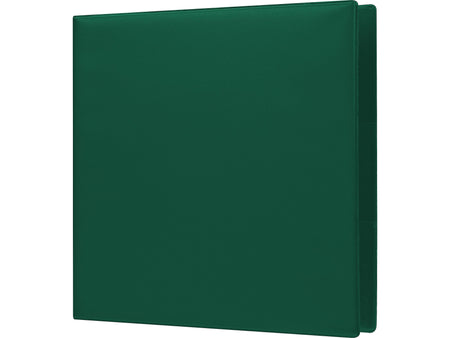 Staples 1 1/2" 3-Ring Non-View Binder, D-Ring, Green