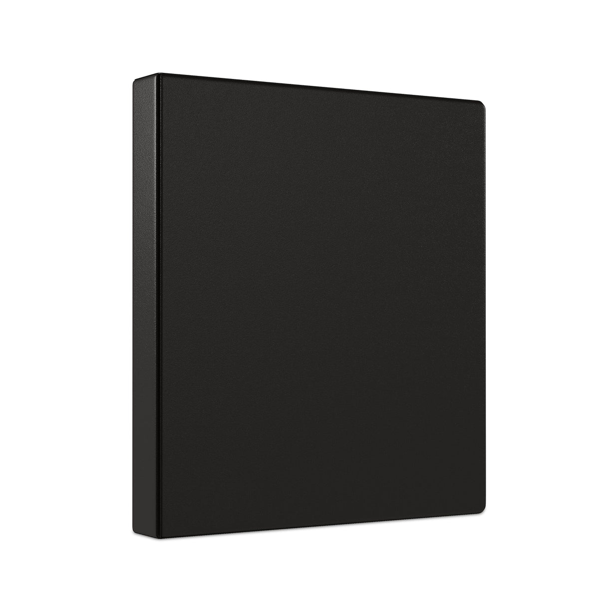 Staples 1" 3-Ring Non-View Binder, Black