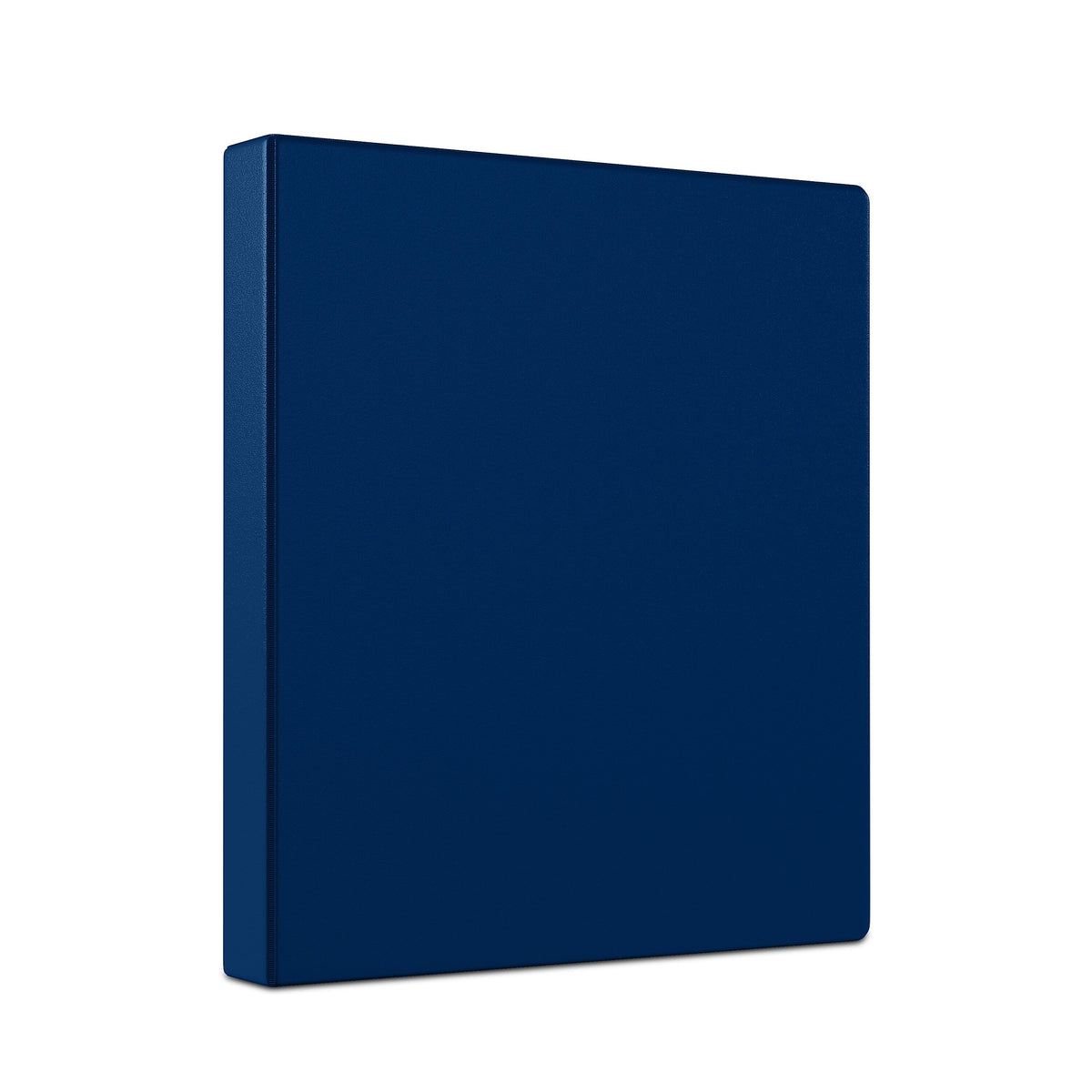 Staples 1" 3-Ring Non-View Binder, Navy