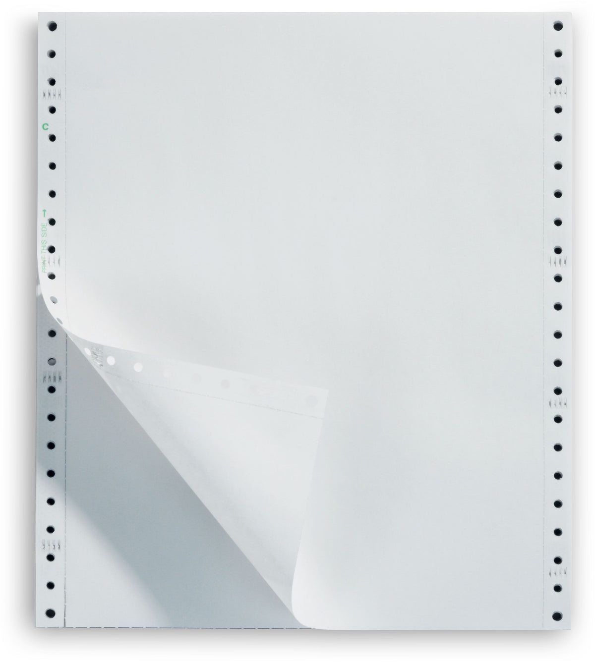 Staples 1-Part Premium Bright Blank Computer Paper, 9.5" x 11", 20 lbs., White, 1000 Sheets/Carton