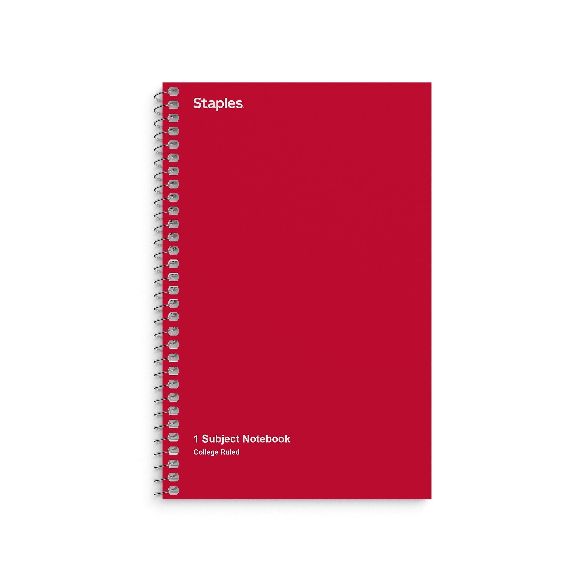 Staples 1-Subject Notebook, 5