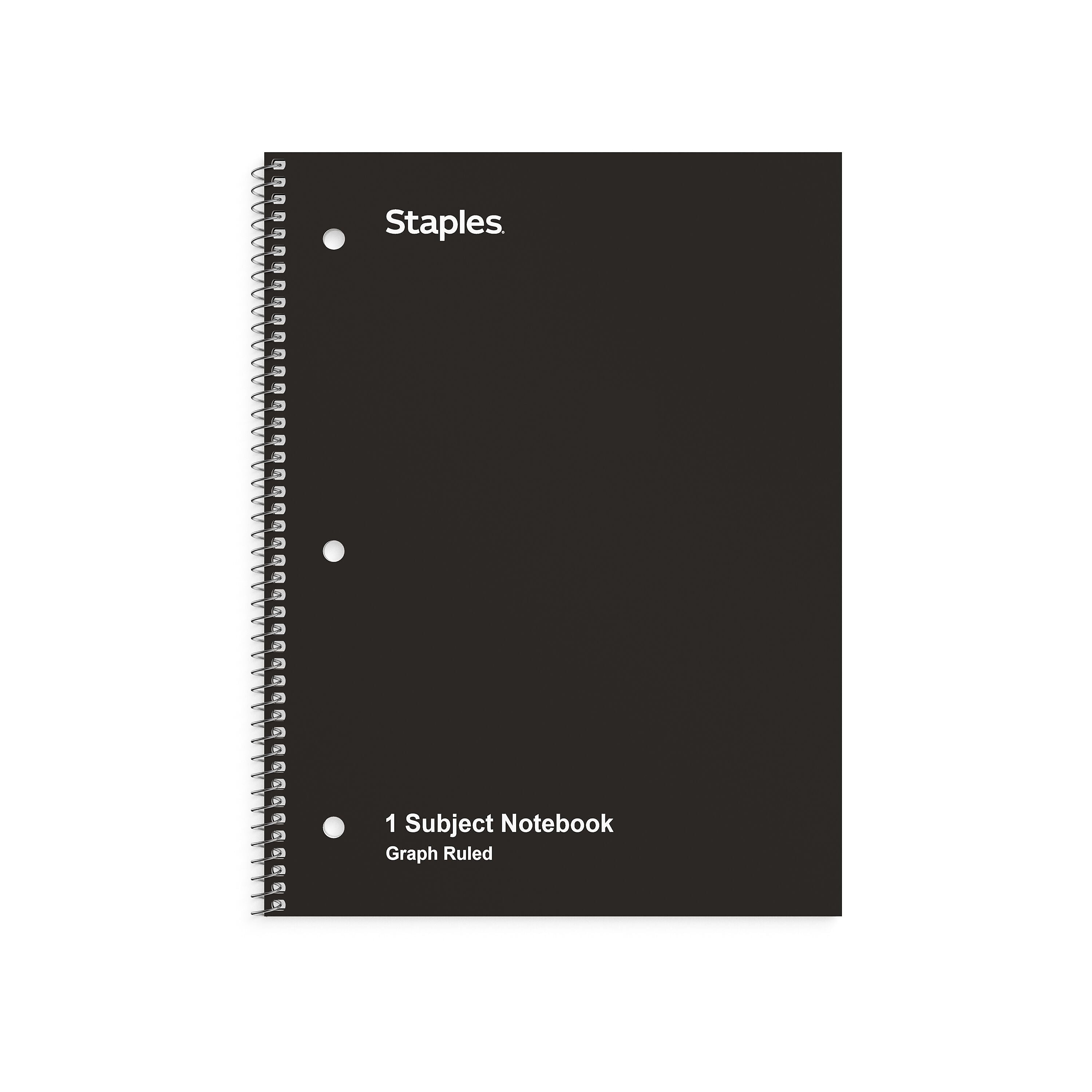 Staples 1-Subject Notebook, 8