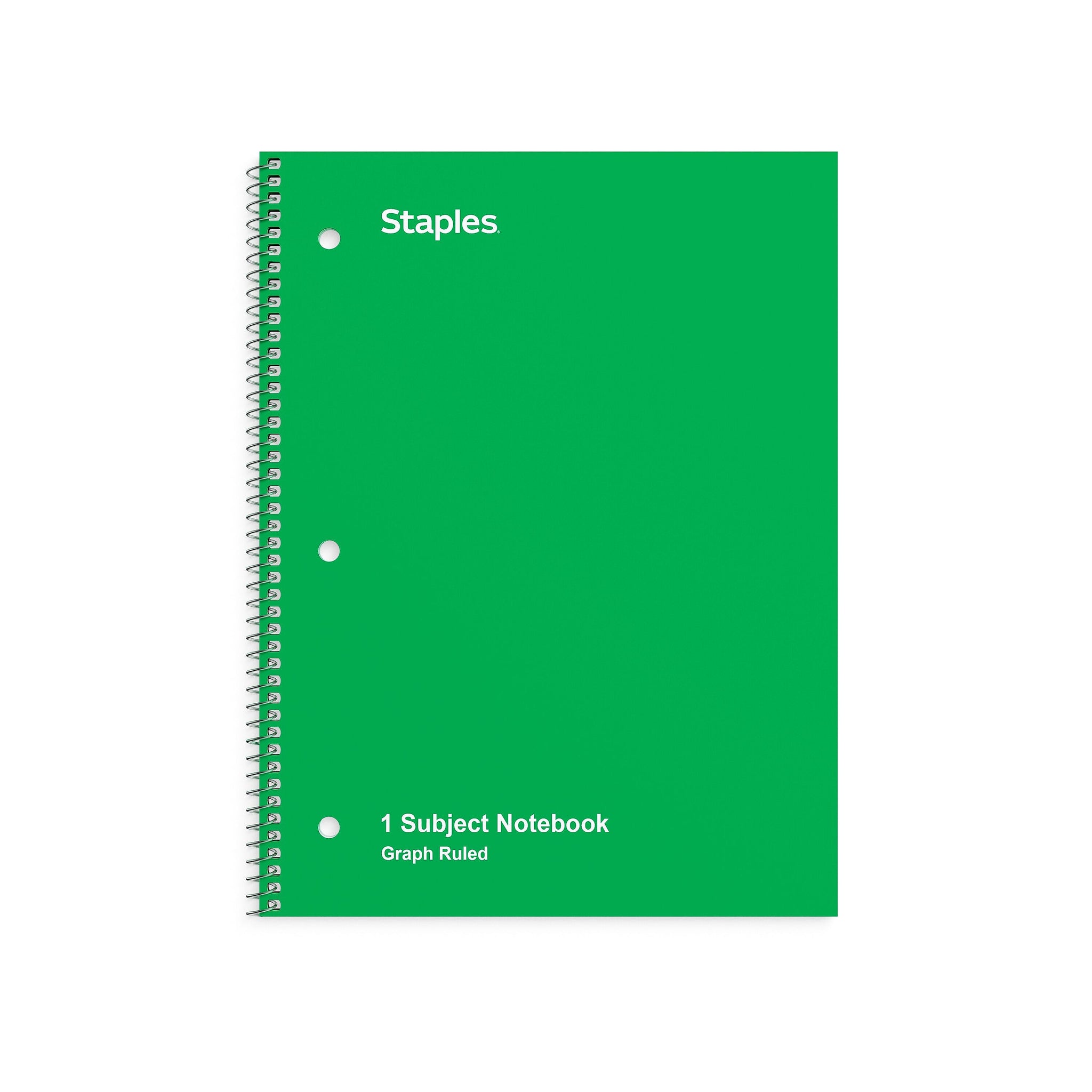Staples 1-Subject Notebook, 8