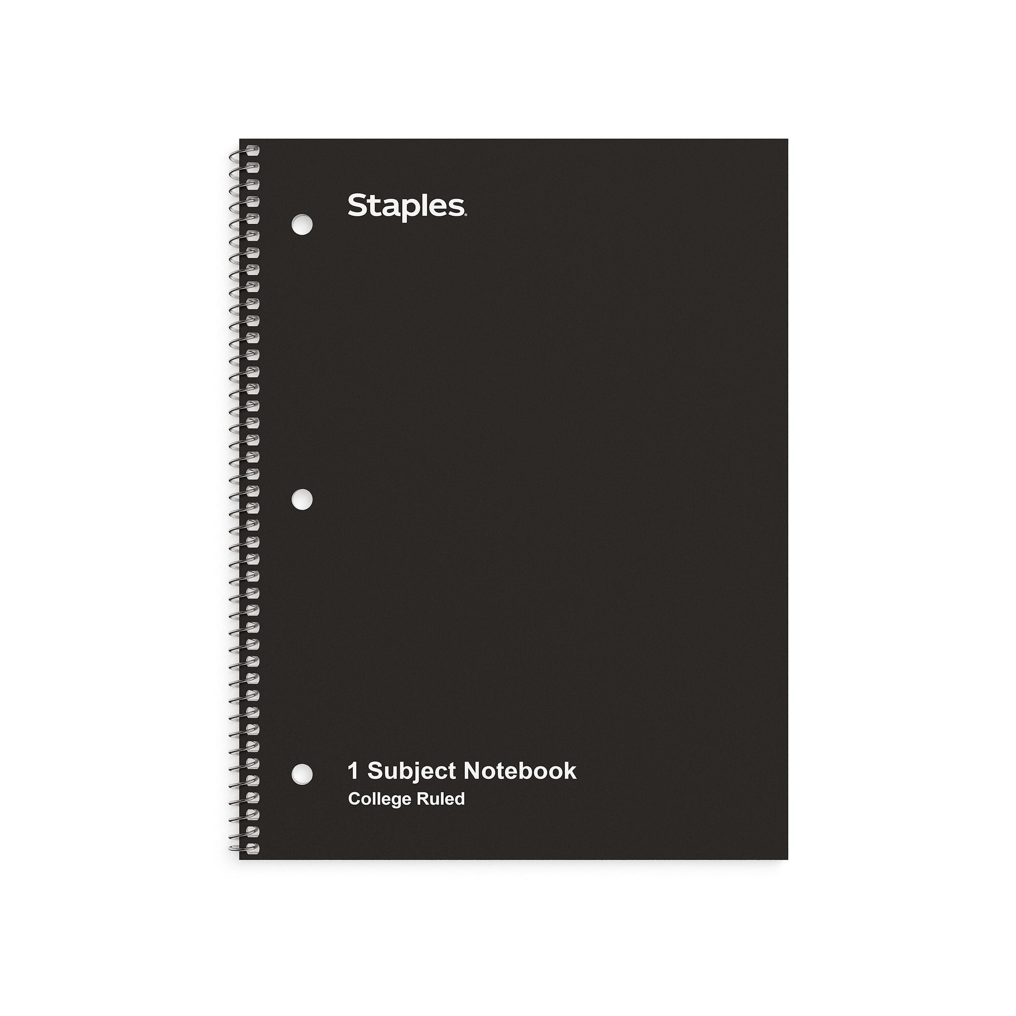 Staples 1-Subject Notebook, 8.5