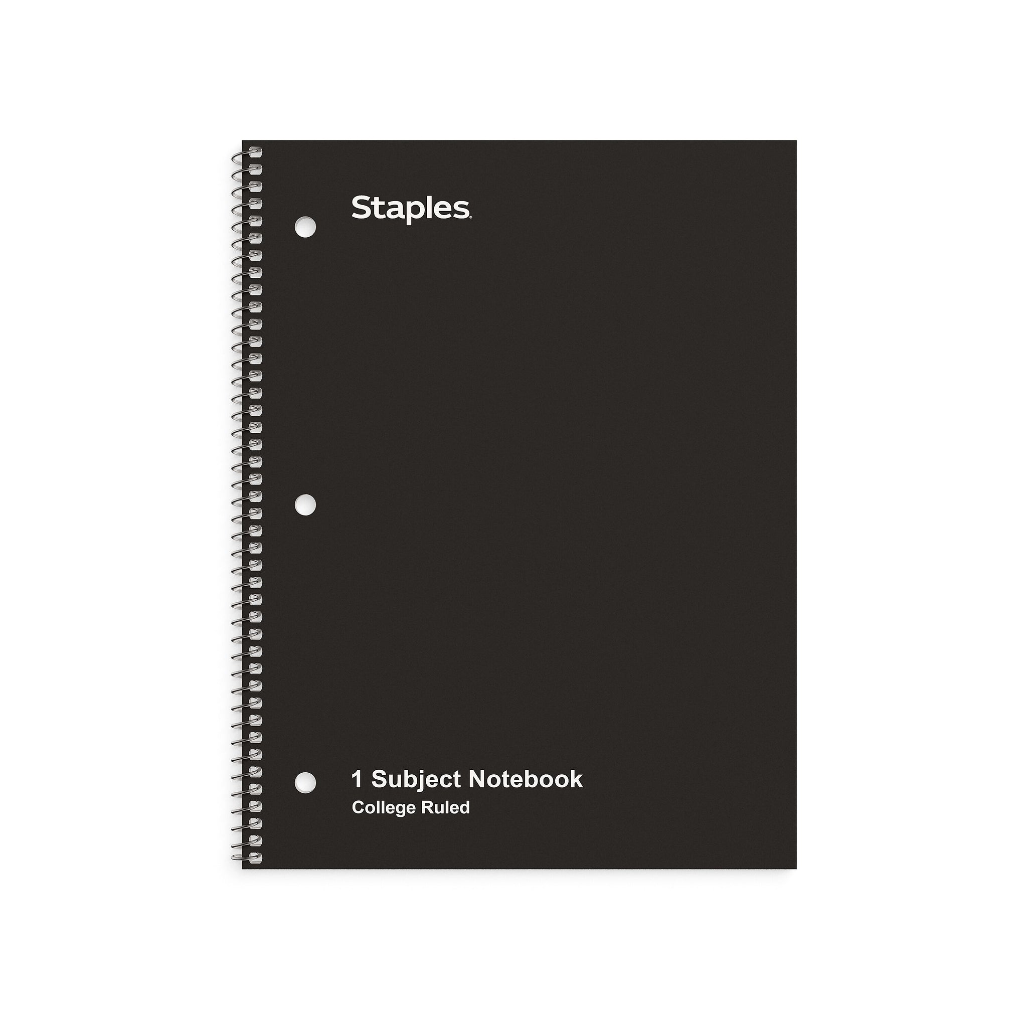 Staples 1-Subject Notebook, 8.5