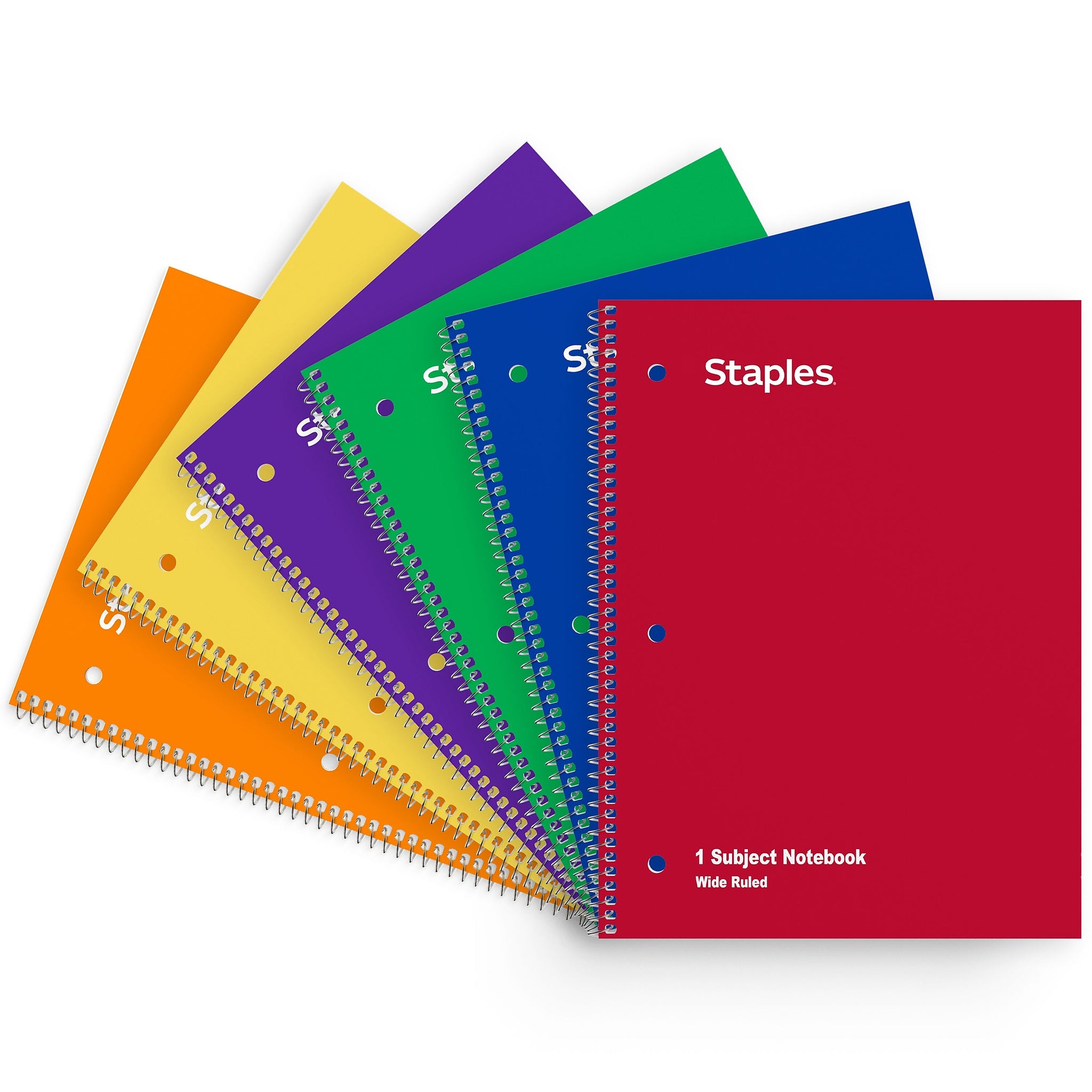 Staples 1-Subject Notebooks, 8