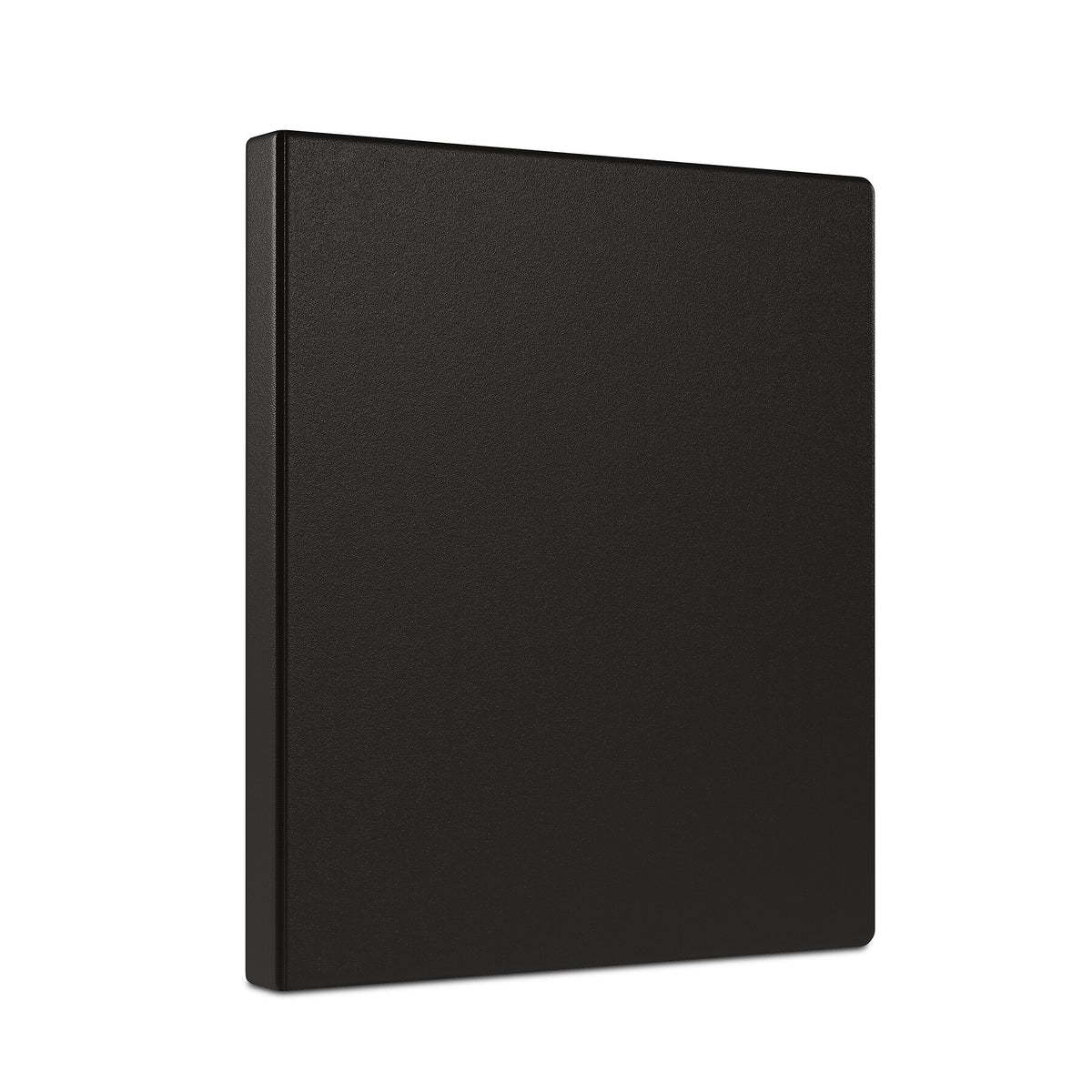 Staples 1/2" 3-Ring Non-View Binder, Black