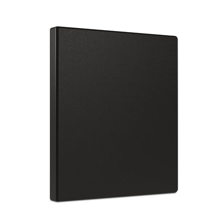 Staples 1/2" 3-Ring Non-View Binder, Black