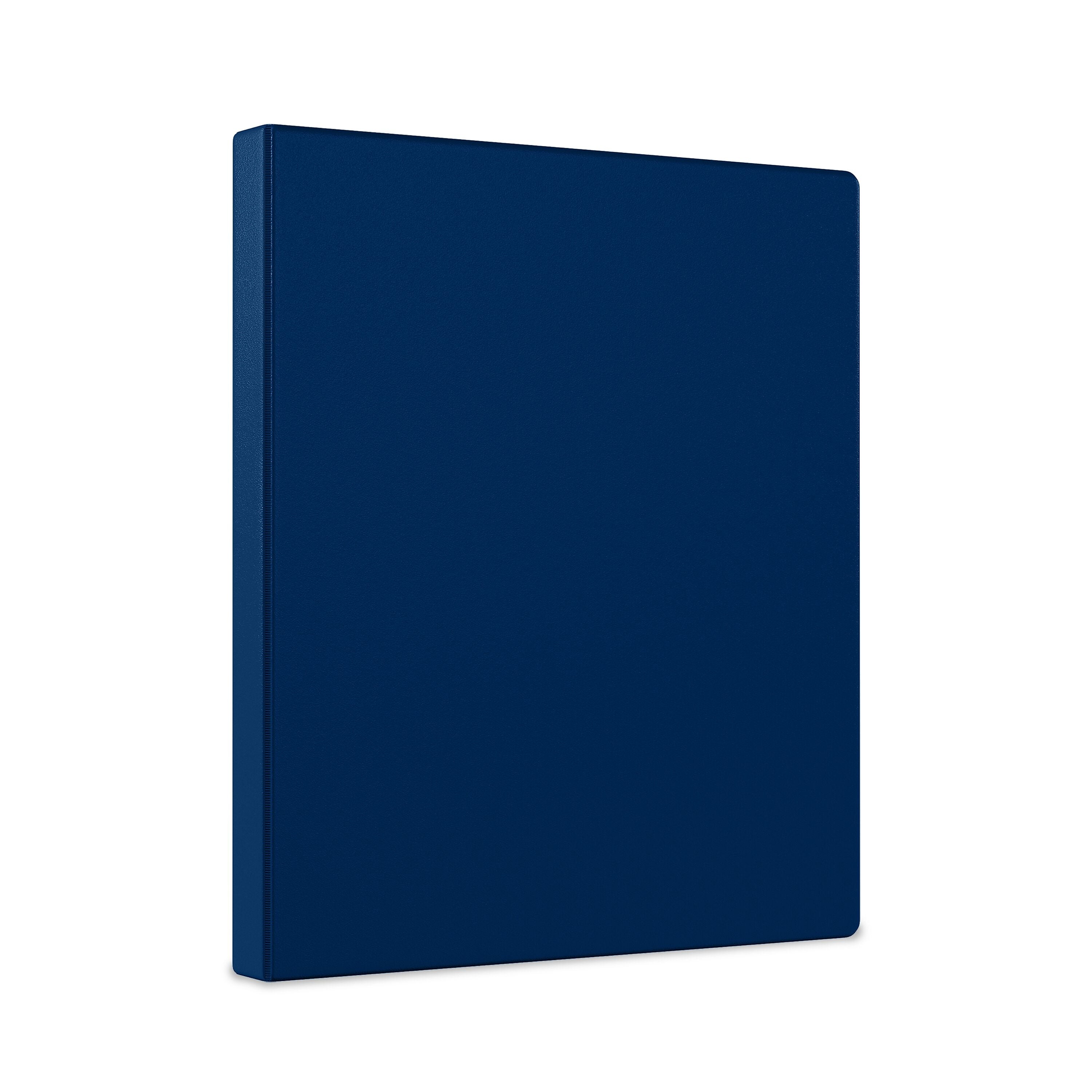 Staples 1/2" 3-Ring Non-View Binder, Navy