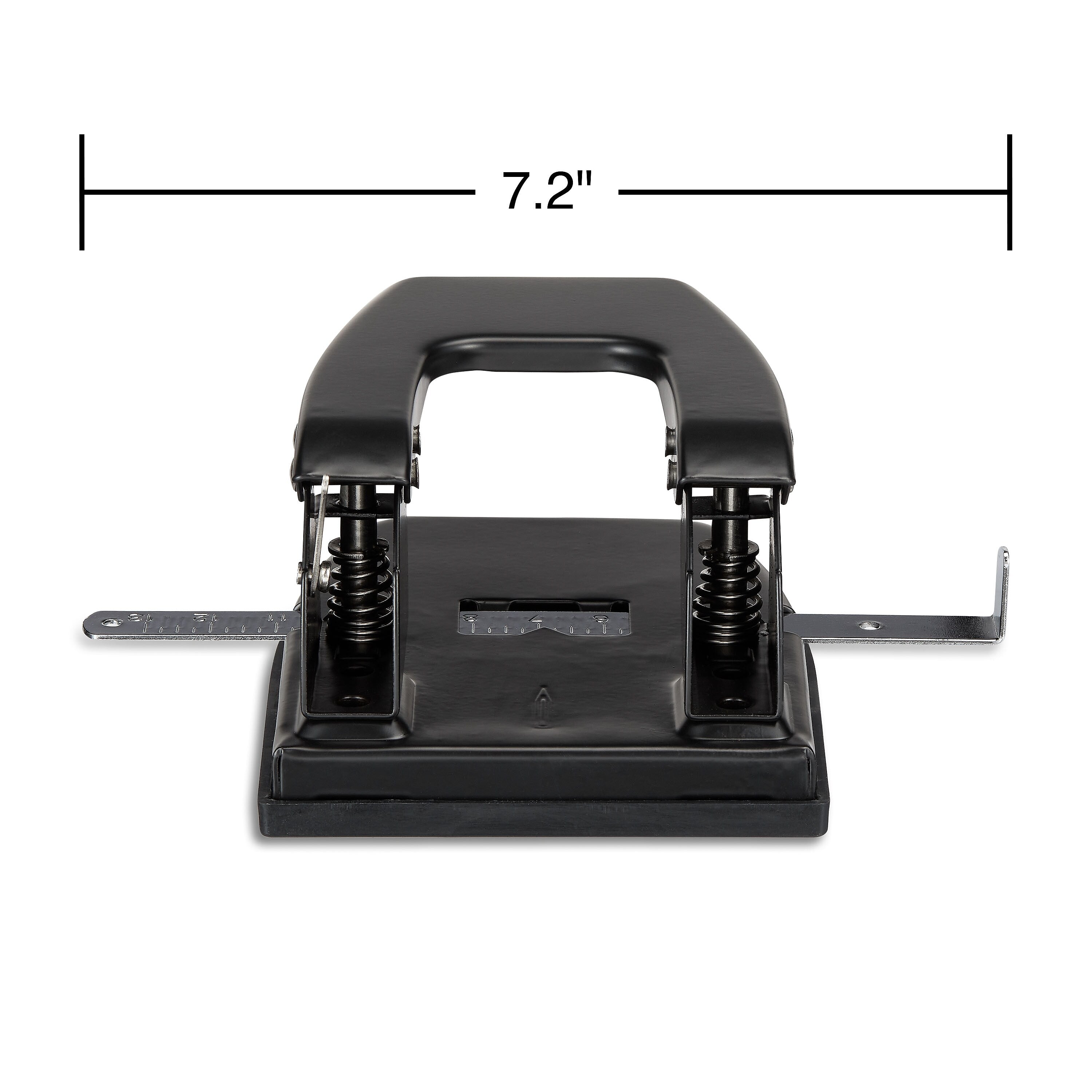 Staples 2-Hole Punch, 28 Sheet Capacity, Black