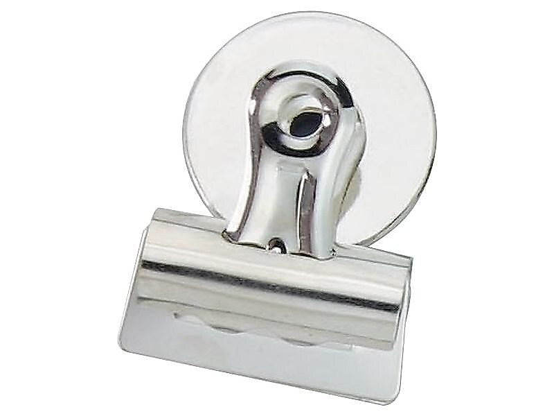Staples #2 Magnetic Clips, Gray/Silver, 3/Pack