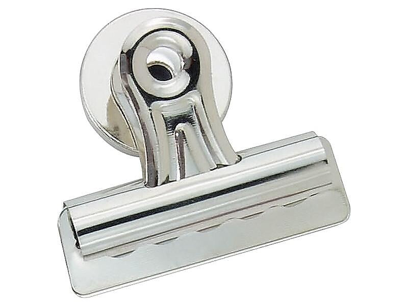 Staples #2 Magnetic Clips, Gray/Silver, 3/Pack