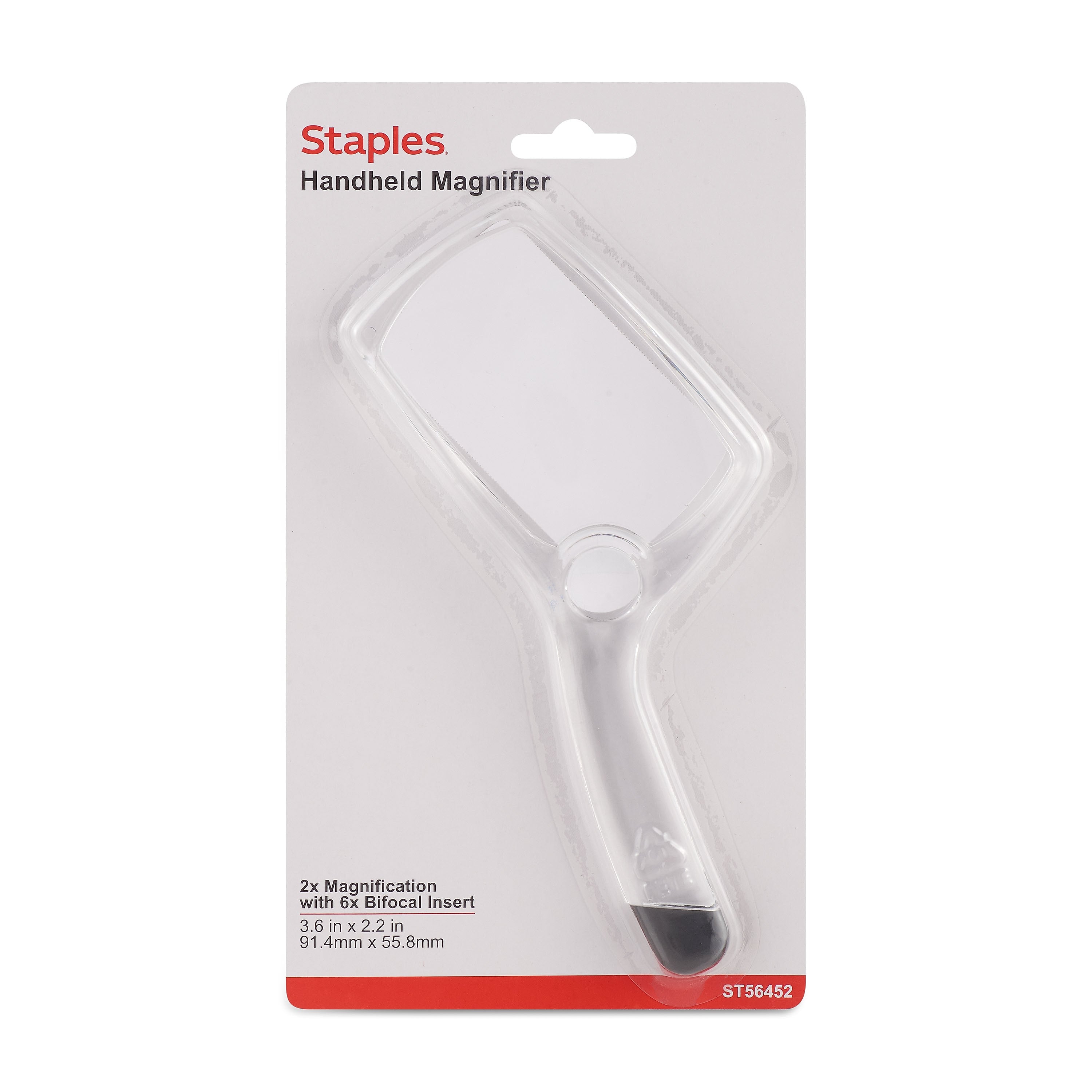 Staples 2x Handheld Magnifier