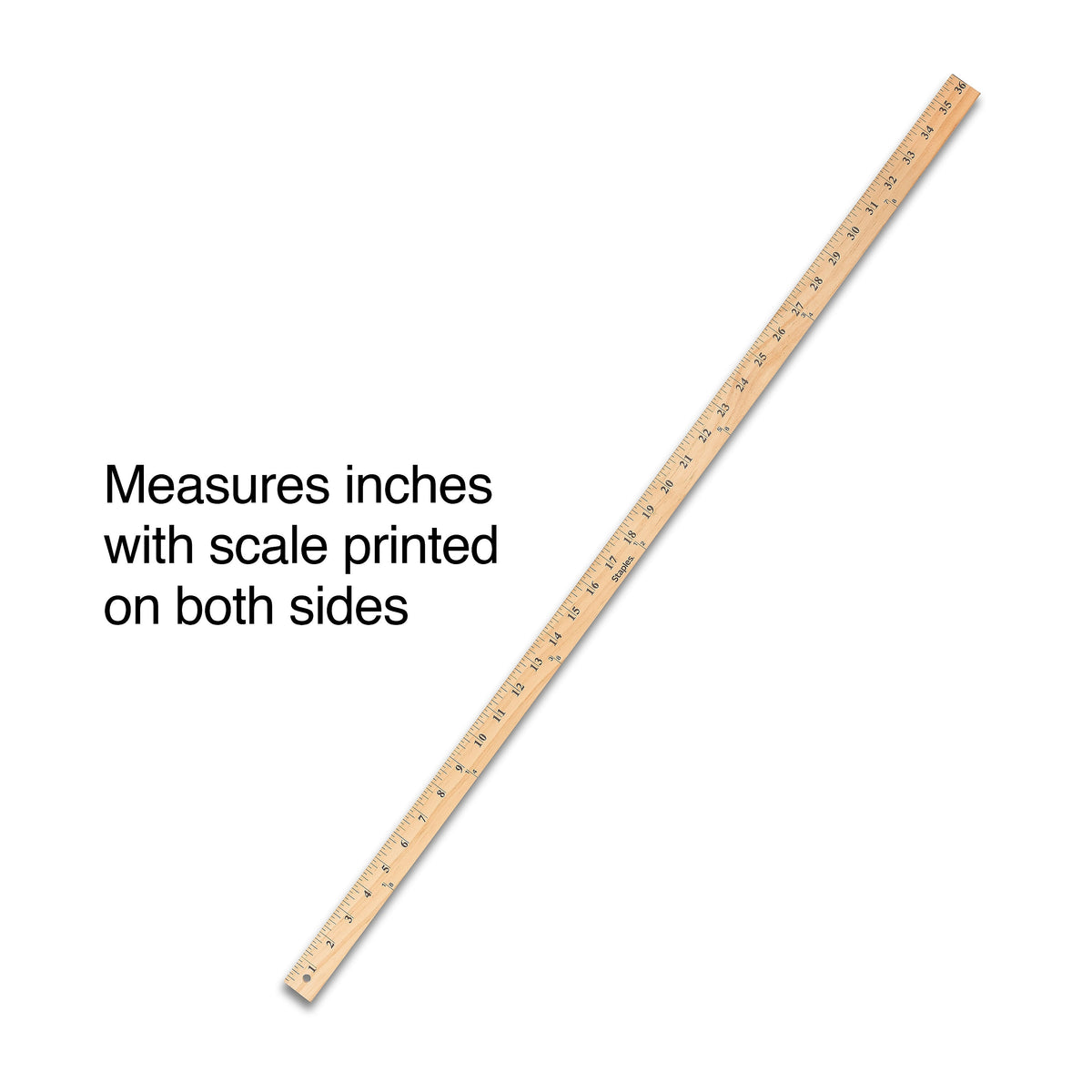 Staples 36" Wood Yardstick