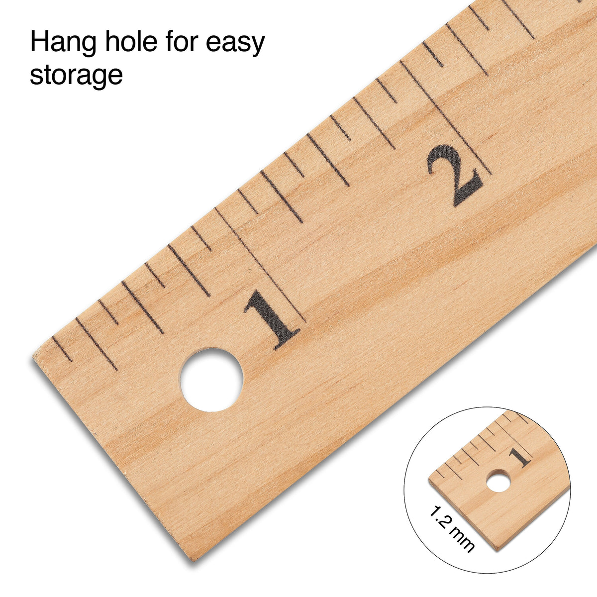 Staples 36" Wood Yardstick