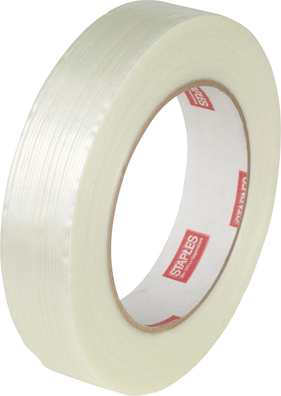 Staples® 4 mil. Filament Tape, 0.9" x 60 yards, 3" Core, 12/Pack