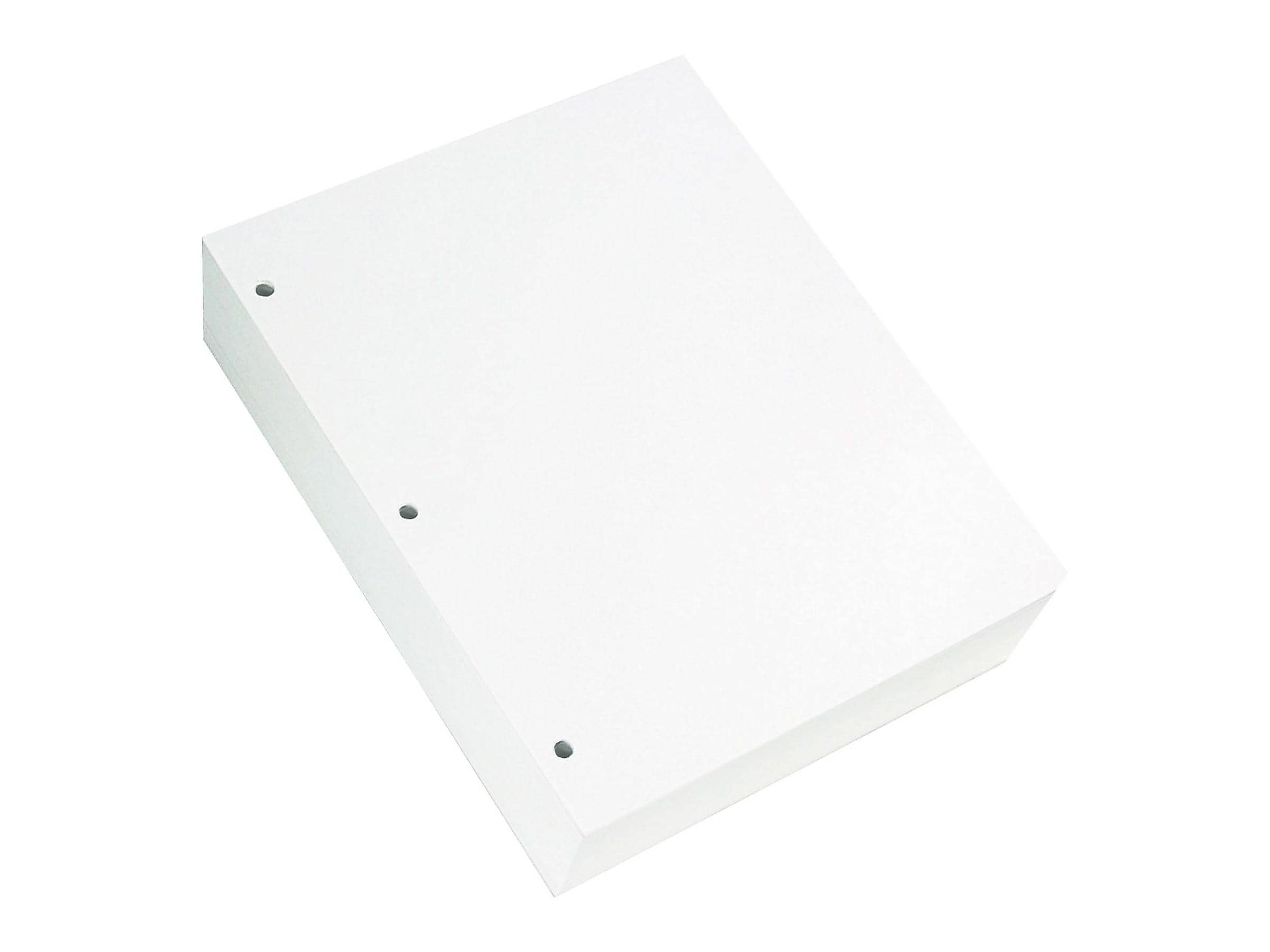 Staples 50% Recycled 8.5" x 11" 3-Hole Punch Multipurpose Paper, 24 lbs., 96 Brightness, 500/Ream