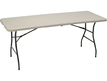 Staples® 6' x 30" Folding Table, Light Gray